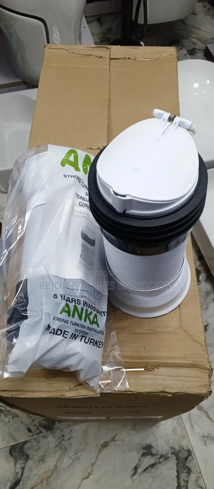 Turkish Anti Snake Wc Pan Connector Non Return Valve