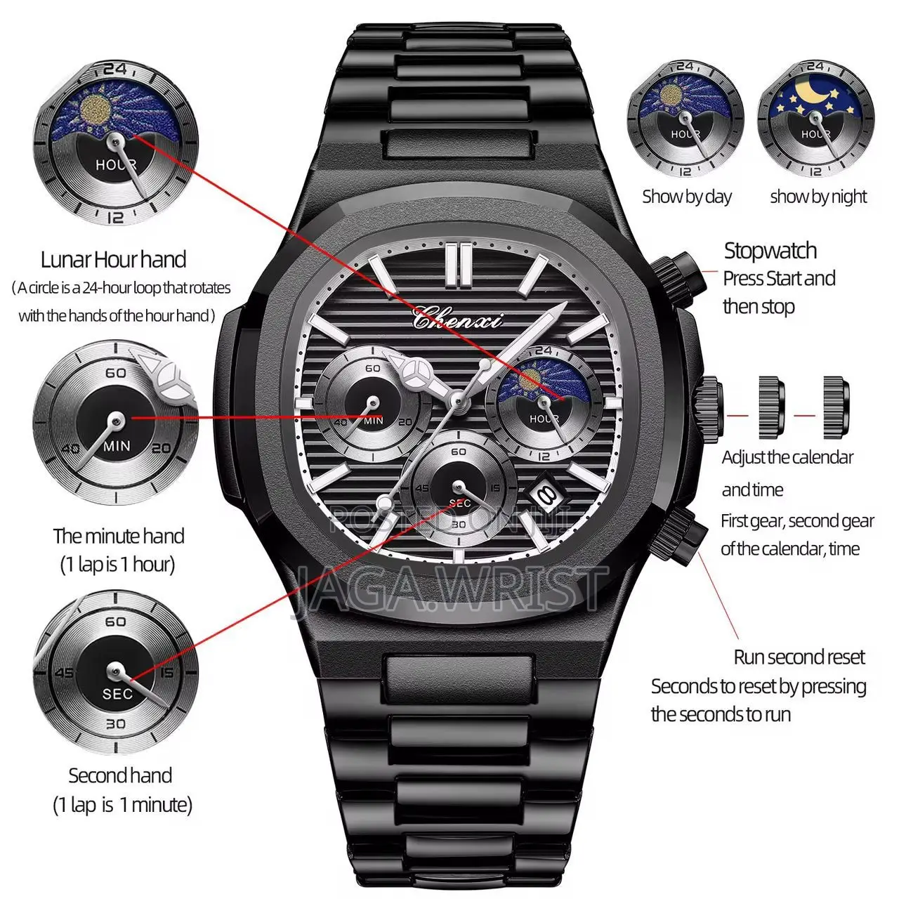 Chenxi Top Luxury Brand for Men