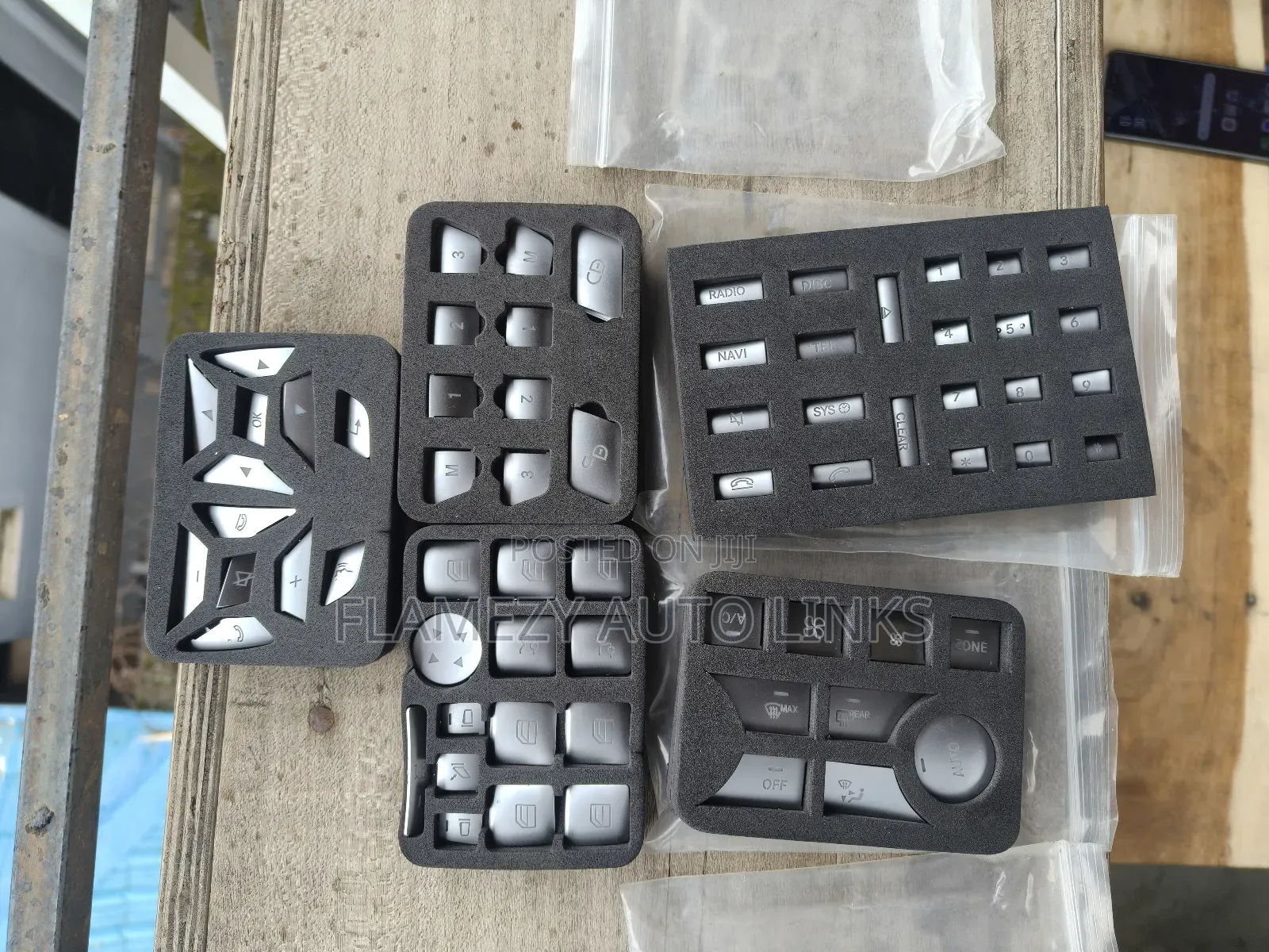 Steering Button Stickers C300 2013