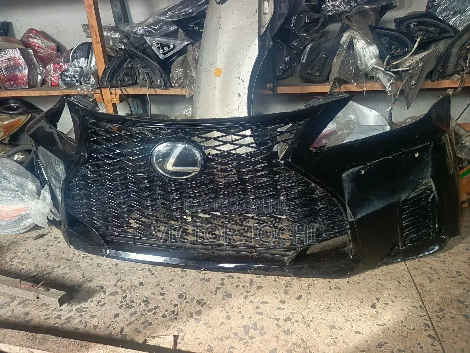 Is250 Upgraded Front Bumper Neatly Used
