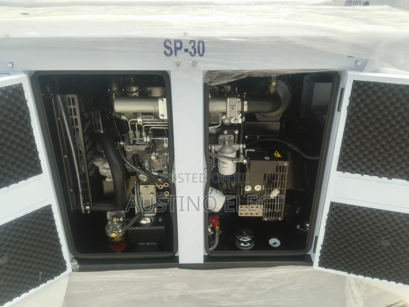 It's for Heavy Duty 30kva Soundproof Generator