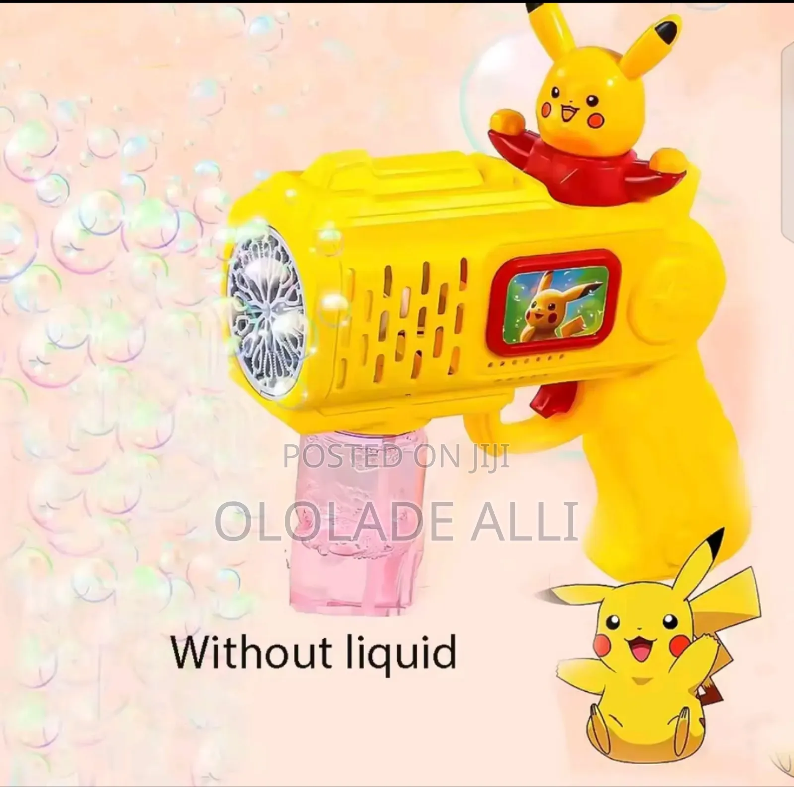 Bubble Gun Toy Stitch Fully Automated Bubble Machine