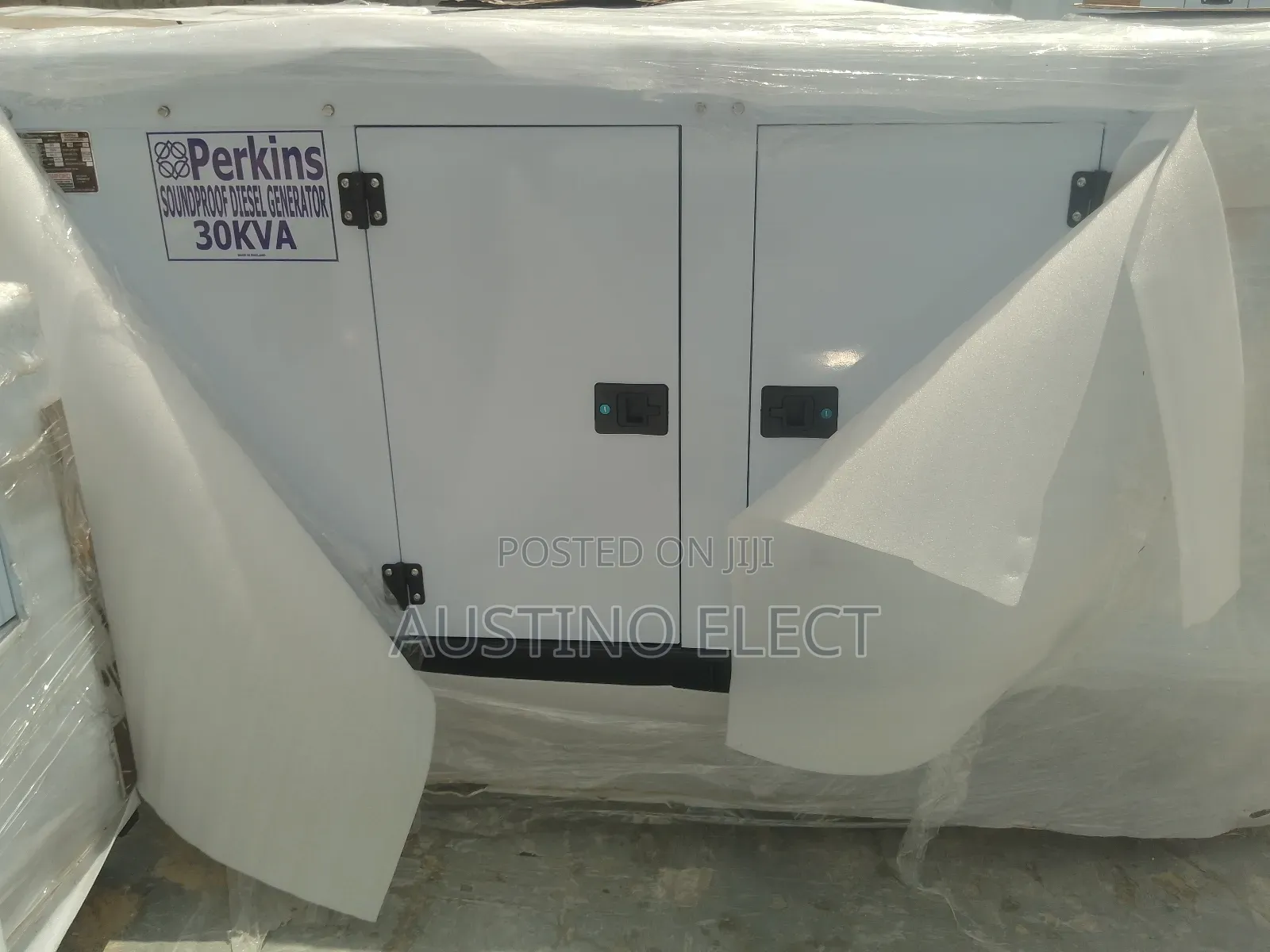 Industrial Purpose 30kva Perkins Soundproof