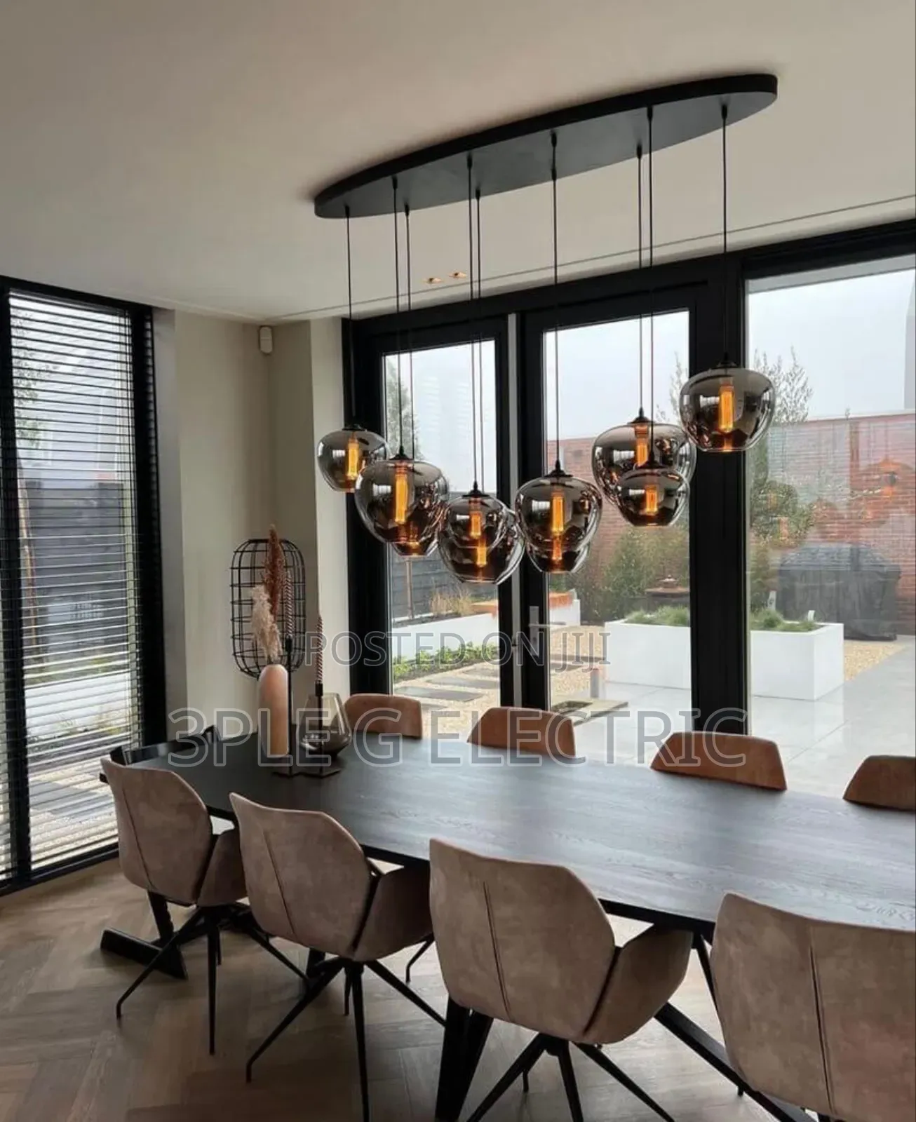10 Glasses by 12000mm Nordic Chandelier