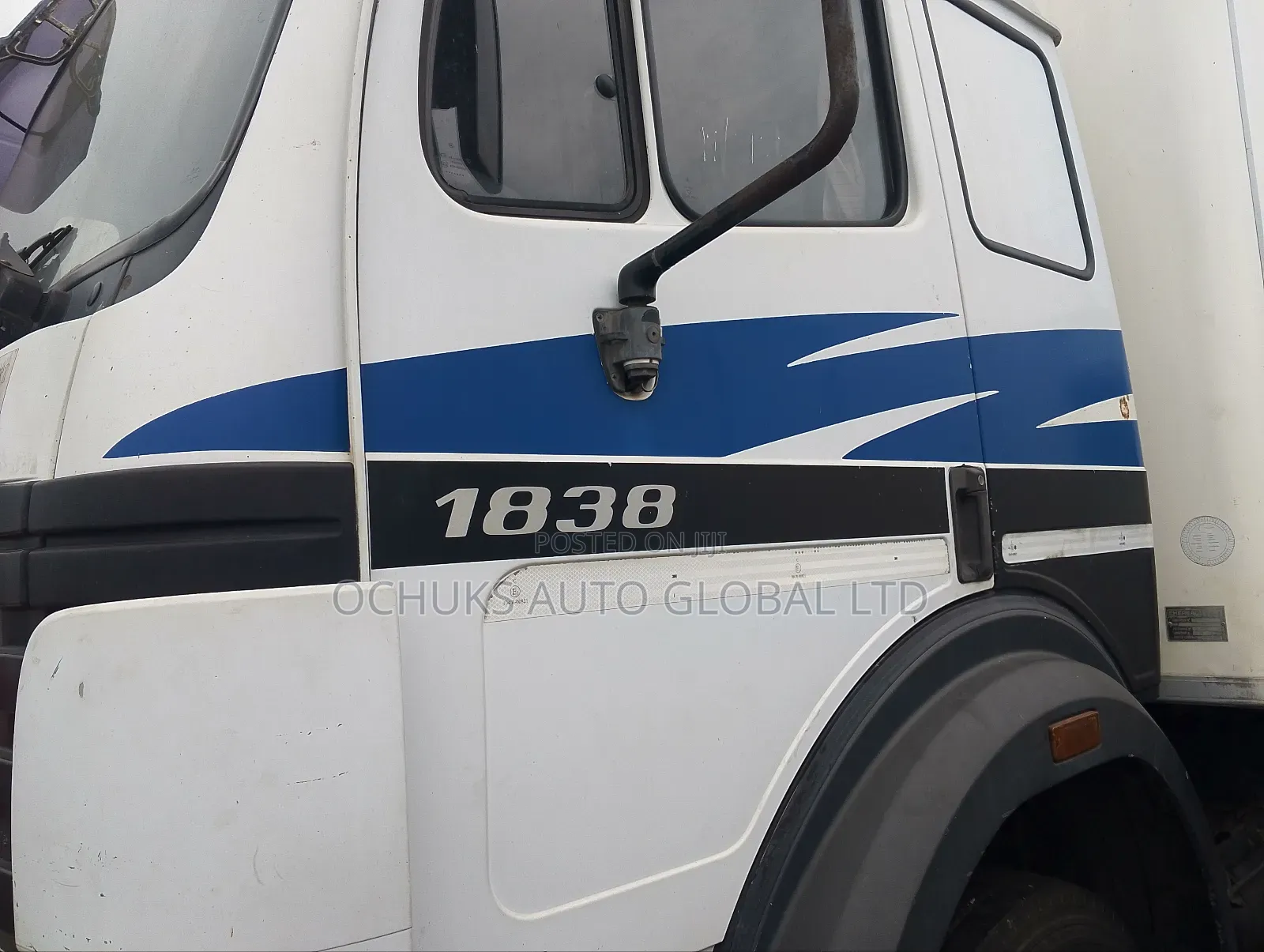 Mercedes Benz Heavy Duty Truck 1838 2002 White