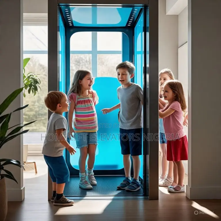 2 Floors Round Home Elevator