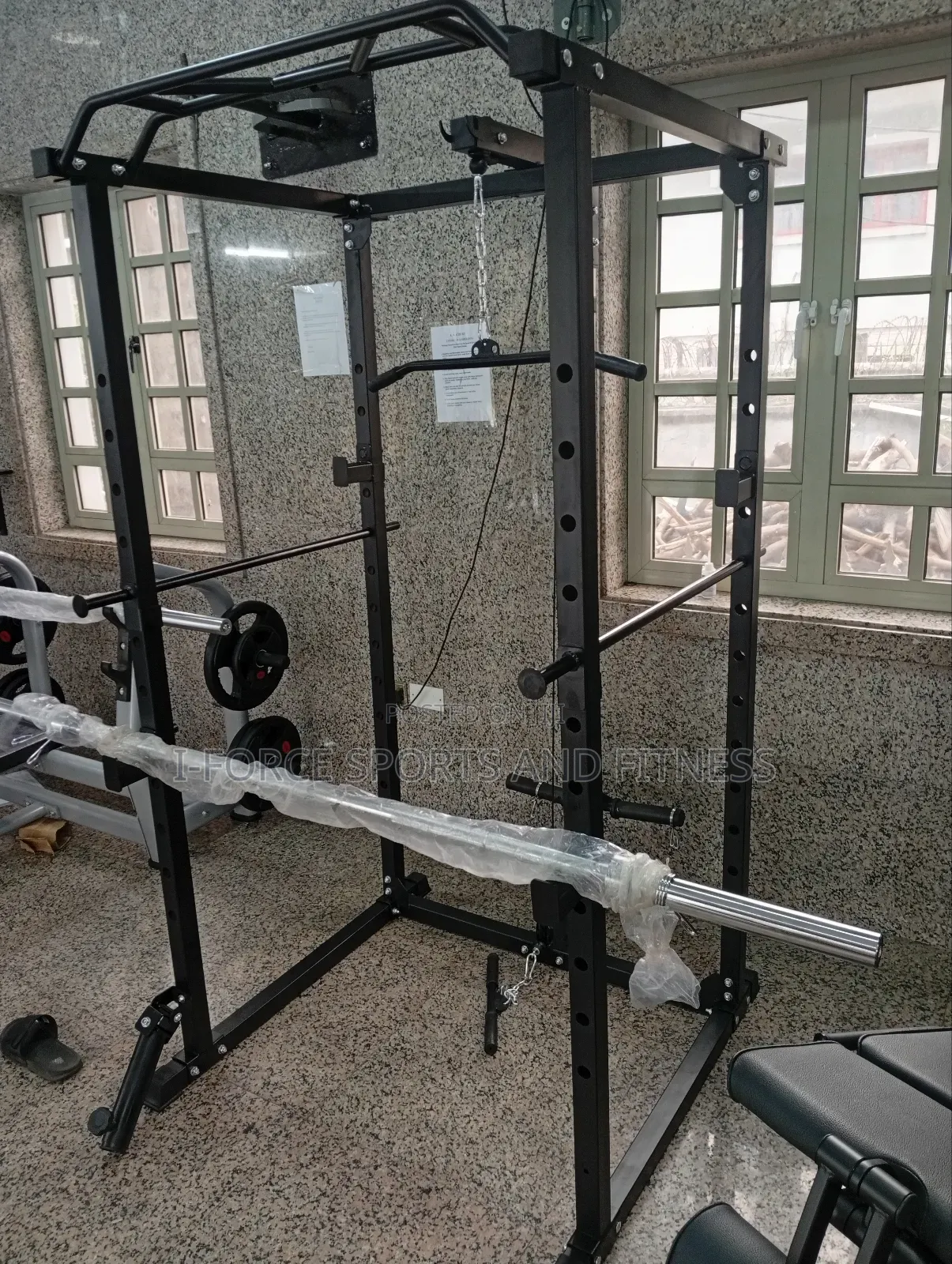 Squat Rack With Bench