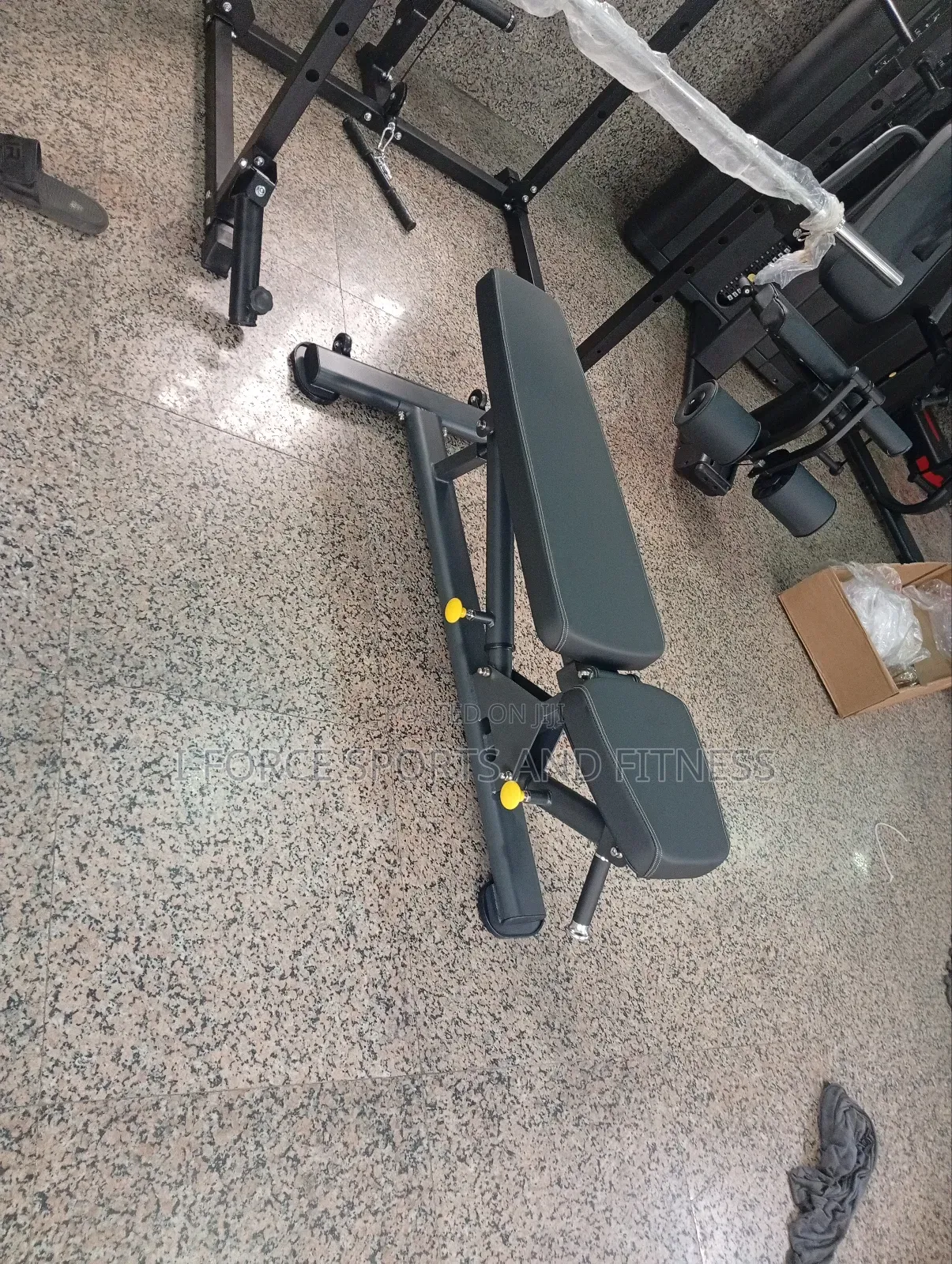 Squat Rack With Bench
