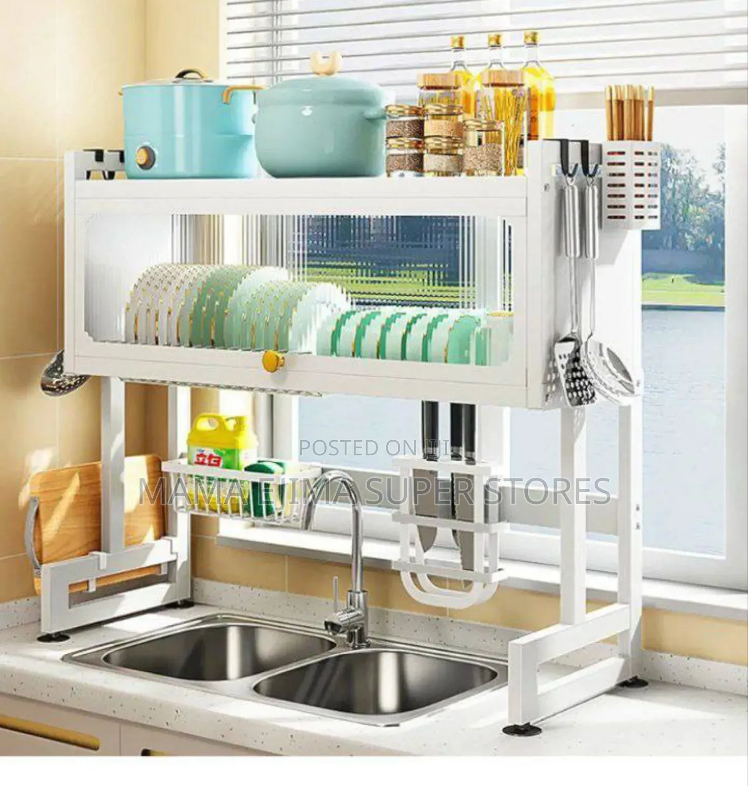 Kitchen Rack With Cover