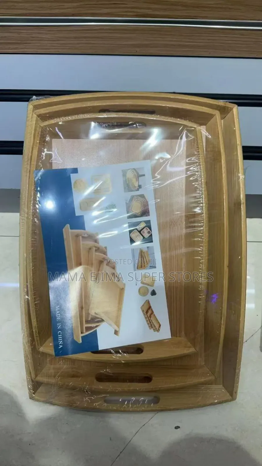 3in1 Bamboo Tray