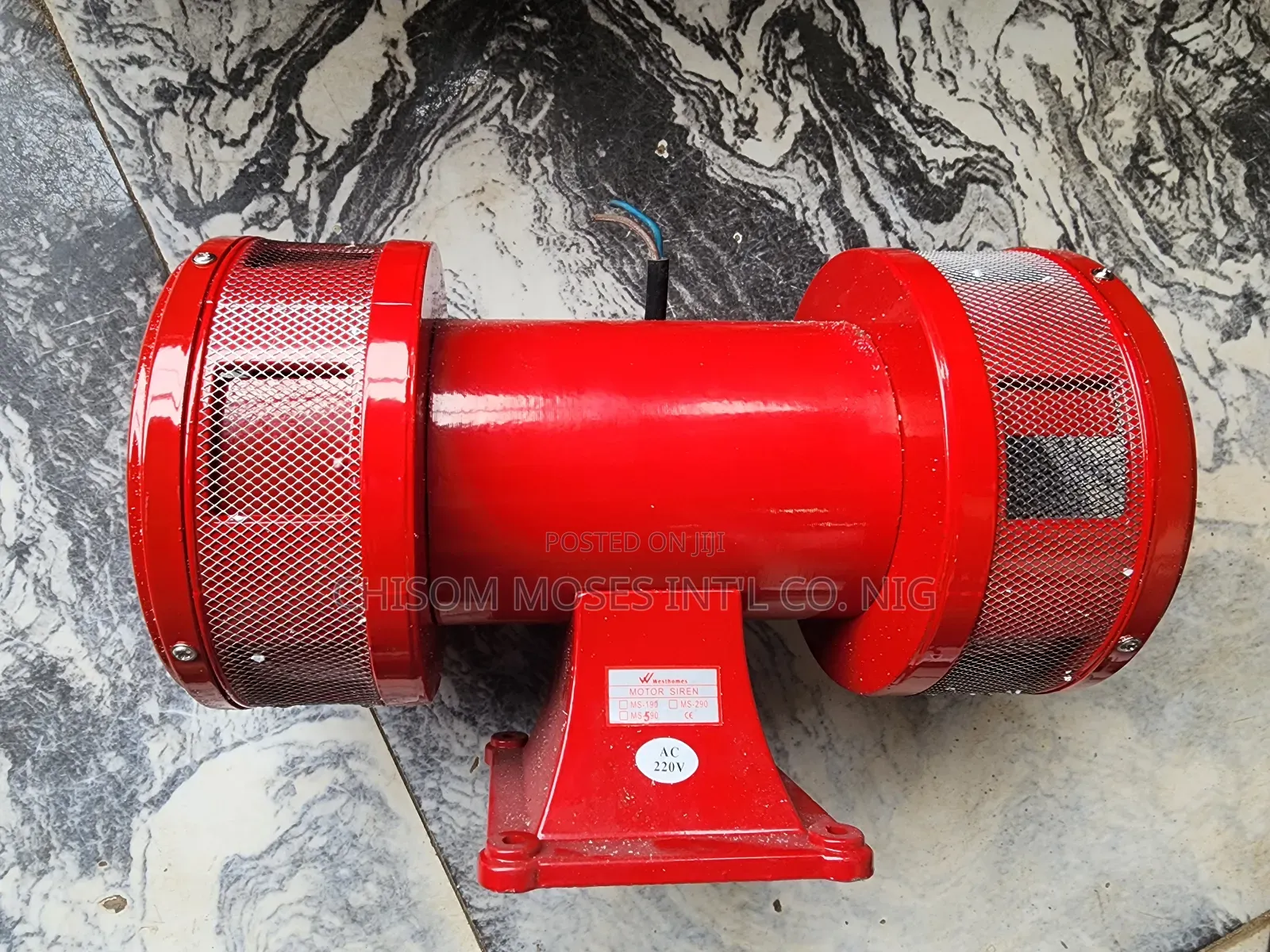 Industrial Motor Siren