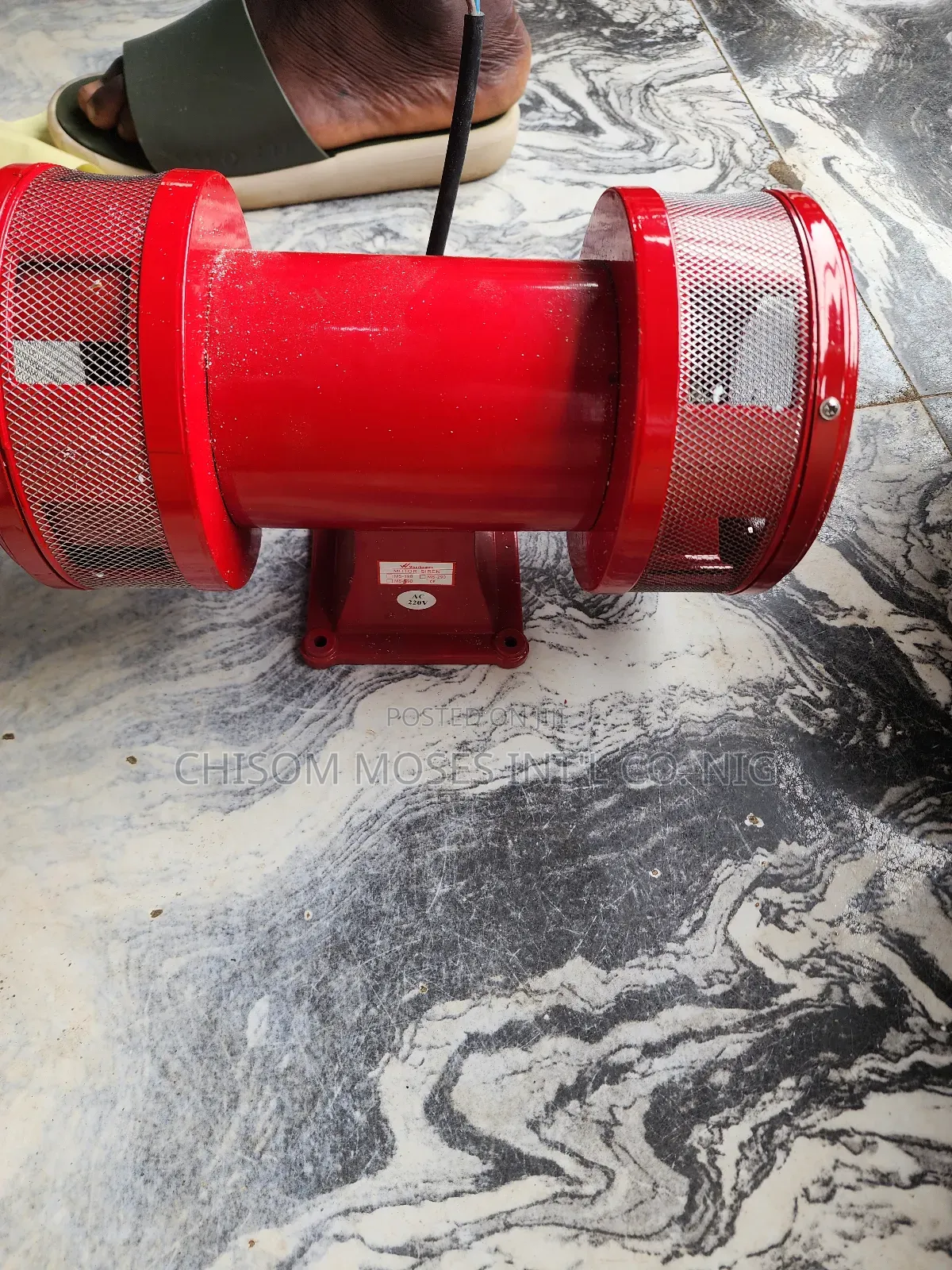 Industrial Motor Siren