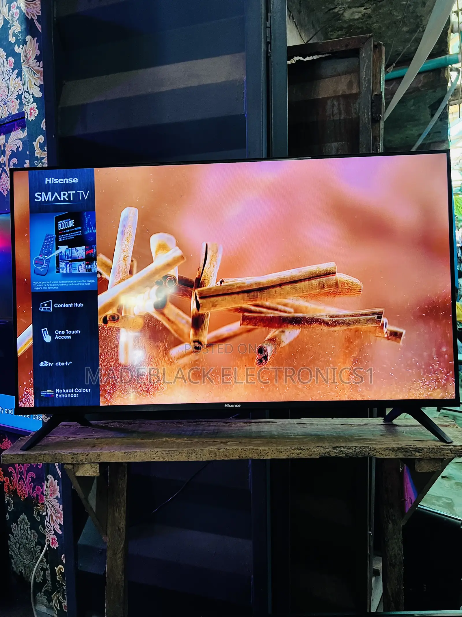 Hisense 40inch Smart Tv Frameless