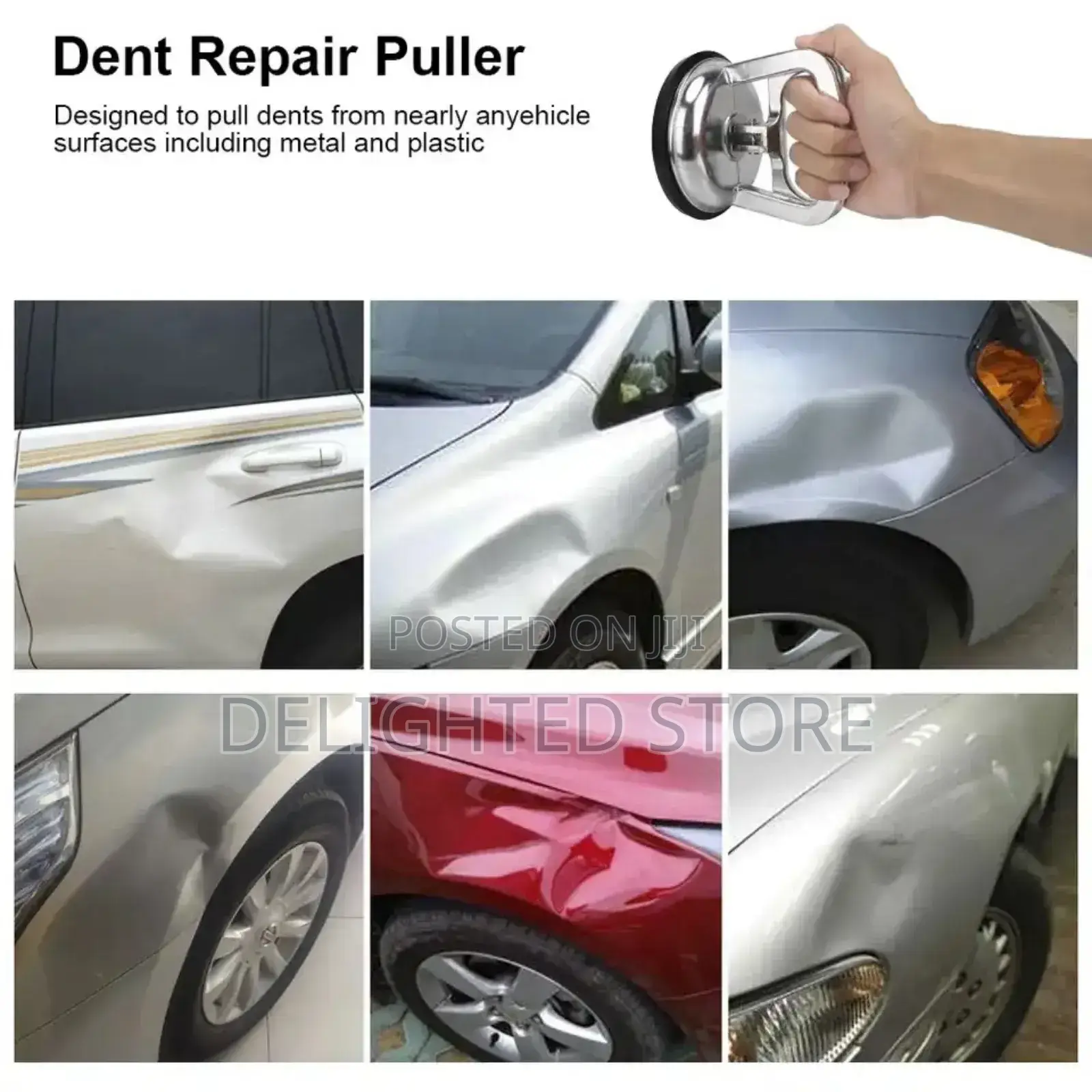 Stainless Steel Suction Cup Dent Puller