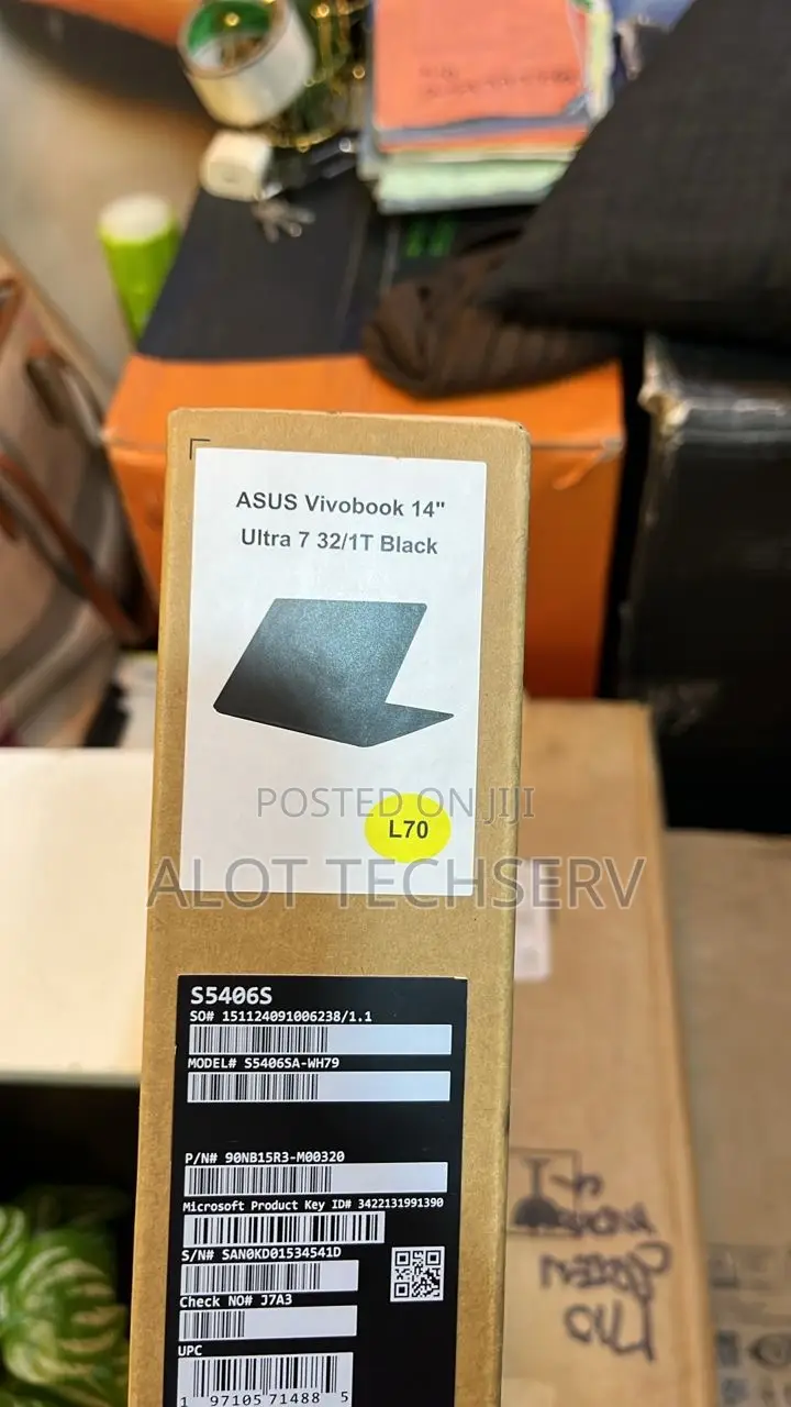 New Laptop Asus Vivobook S 14 S5406s 32GB Intel Core Ultra 7 SSD 1T