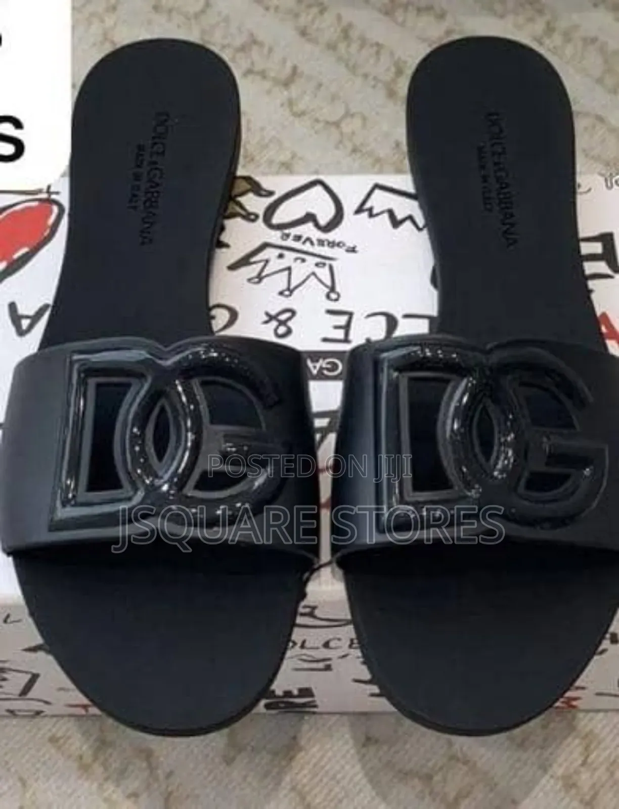 Dolce Gabbana Jelly Slippers