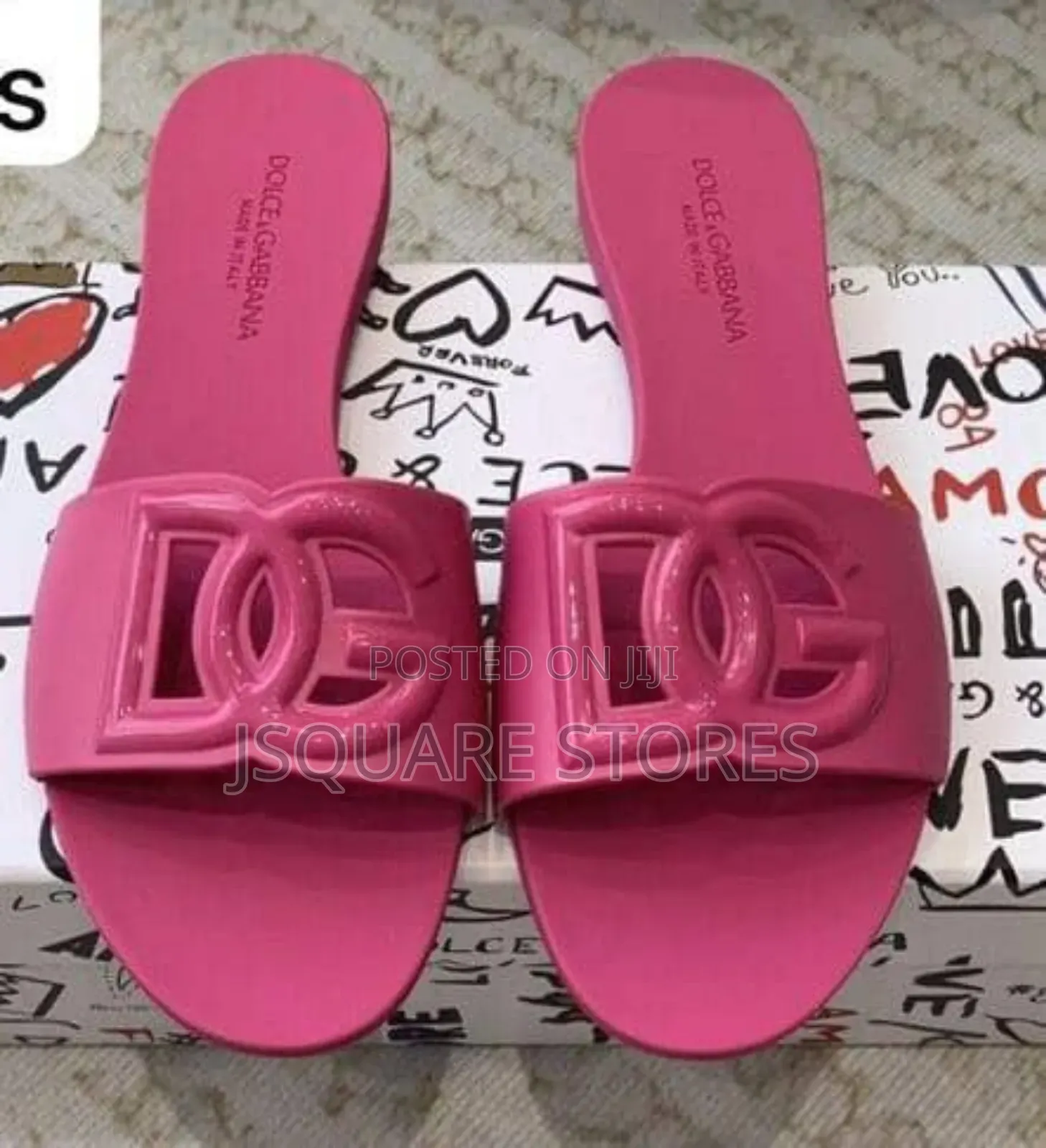 Dolce Gabbana Jelly Slippers