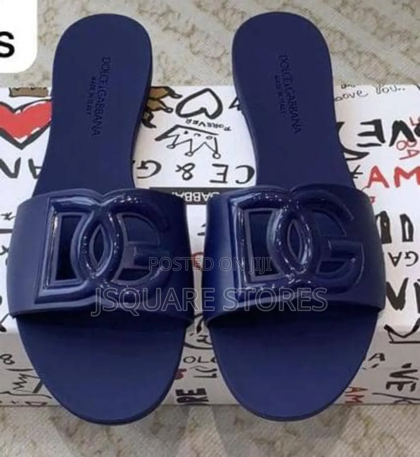 Dolce Gabbana Jelly Slippers