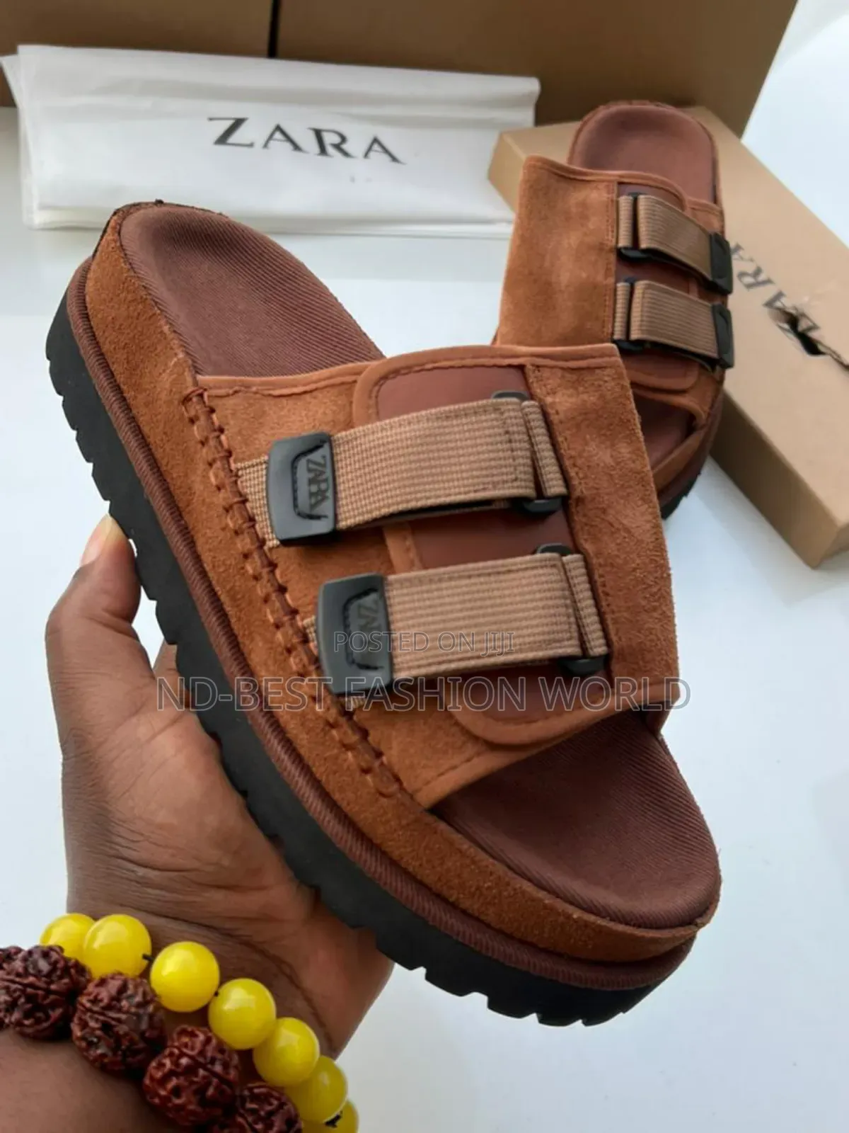 Brown Zara Slippers