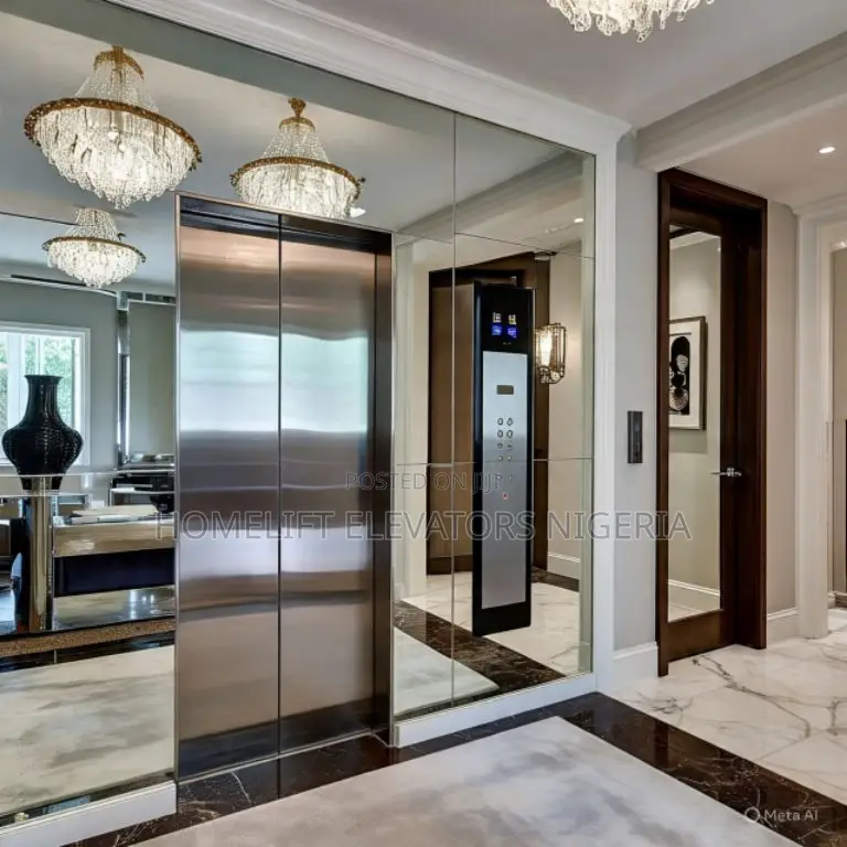 Round Home Elevator for Elderly or Smooth Ride