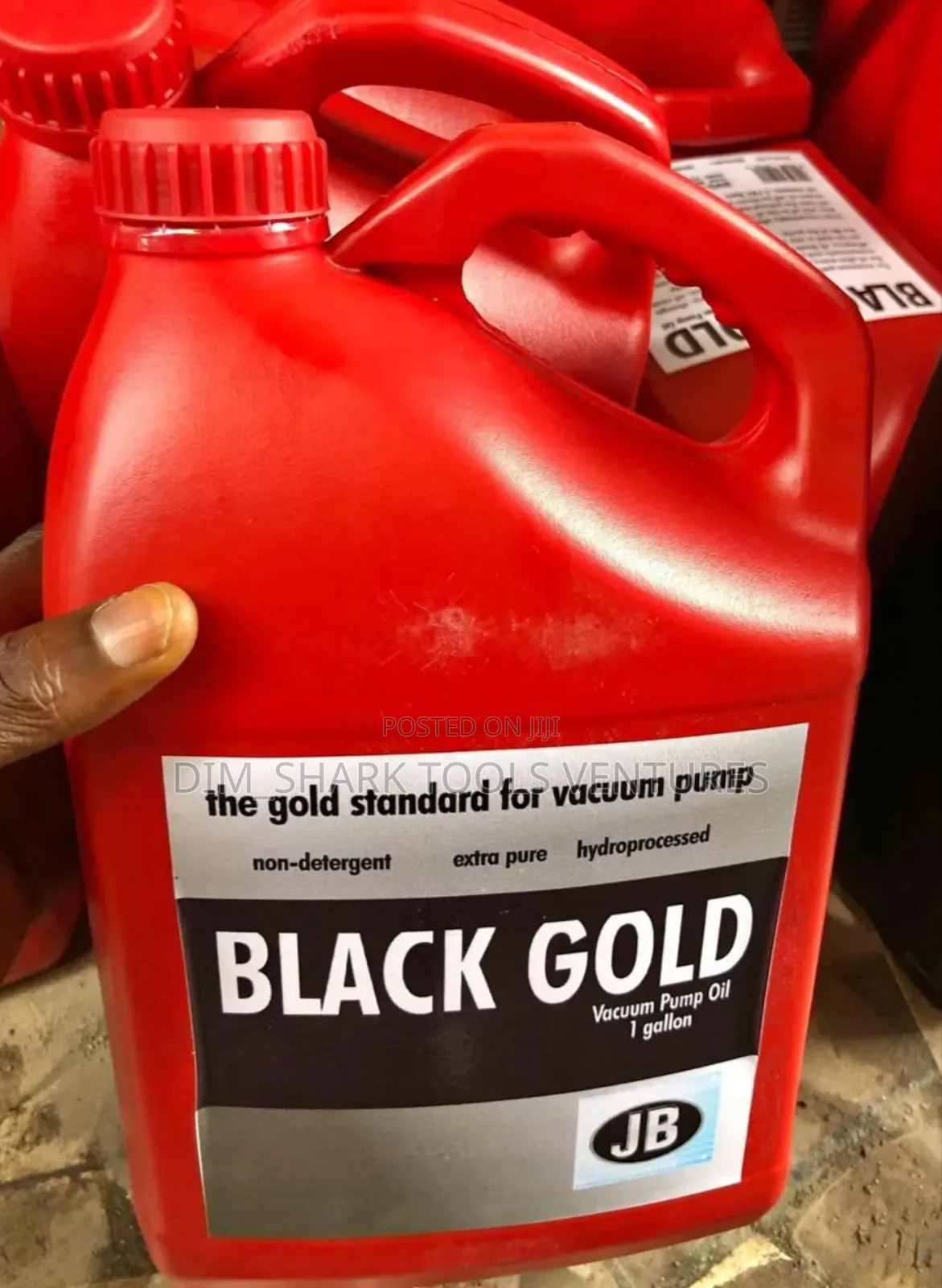 Jb Industries Black Gold Vacuum Pump Oil.