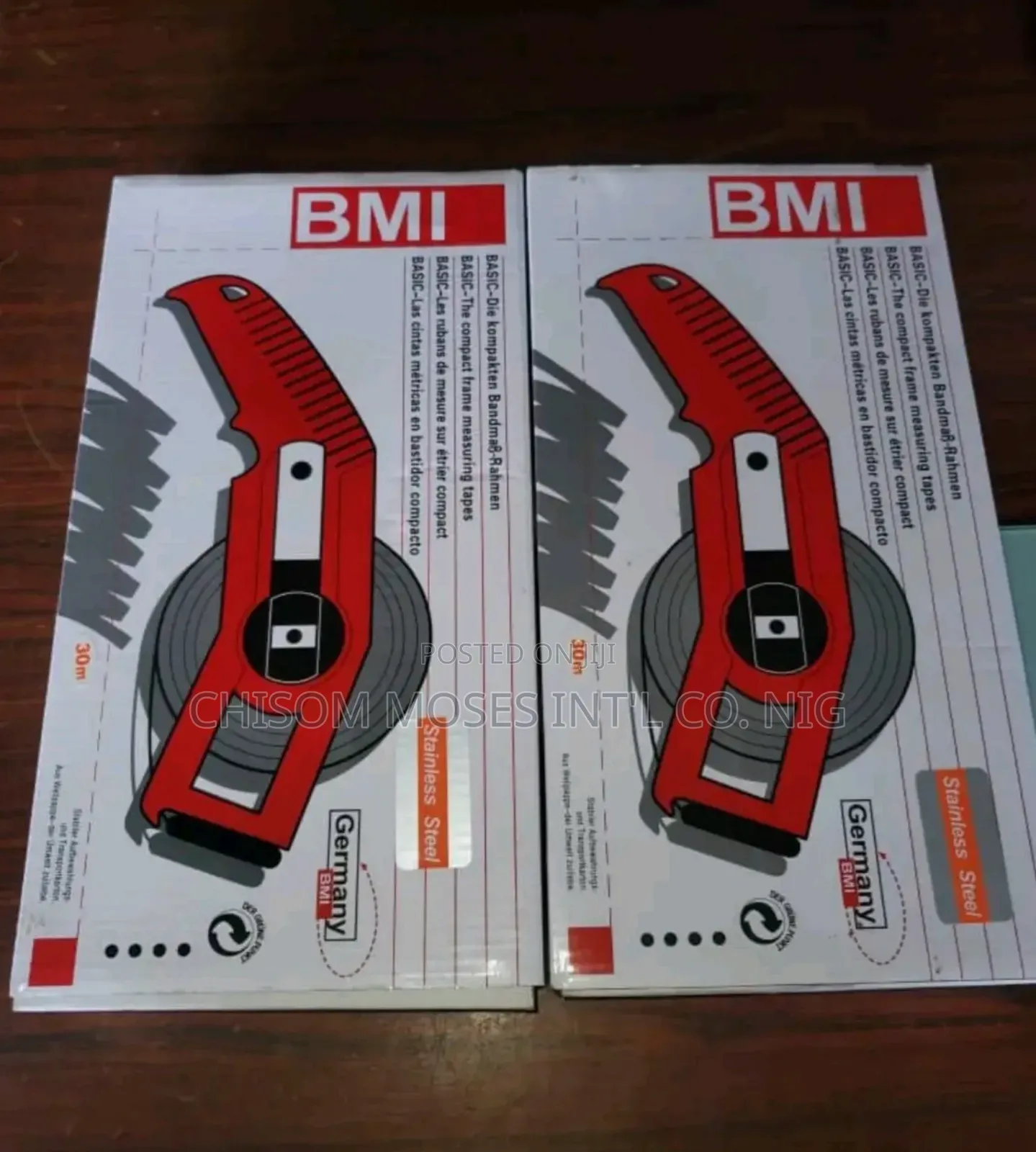 Bmi Dipping Stainless Steel Oil Gauging Tape 30m