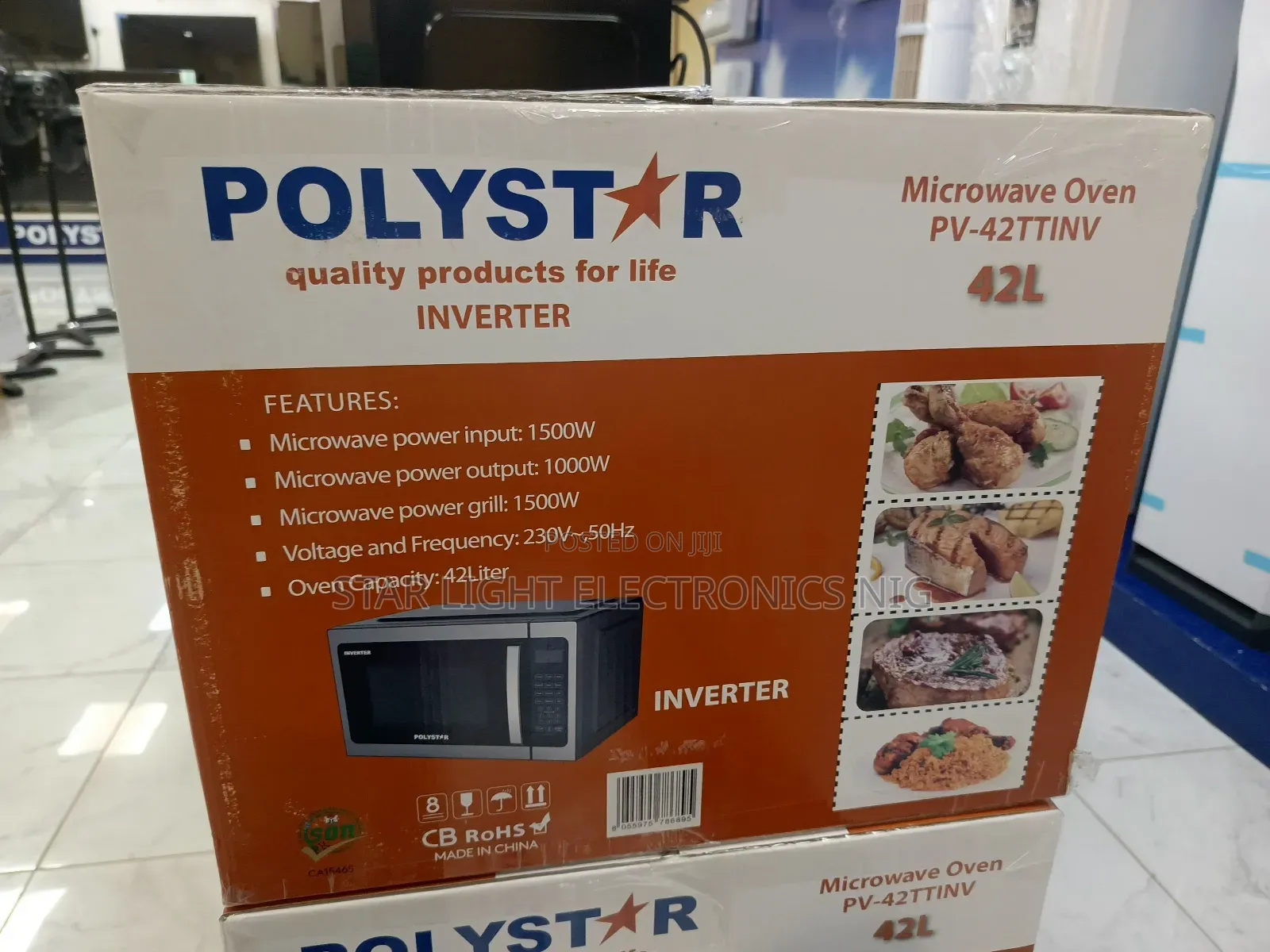 42 Liters Inverter Microwave Oven