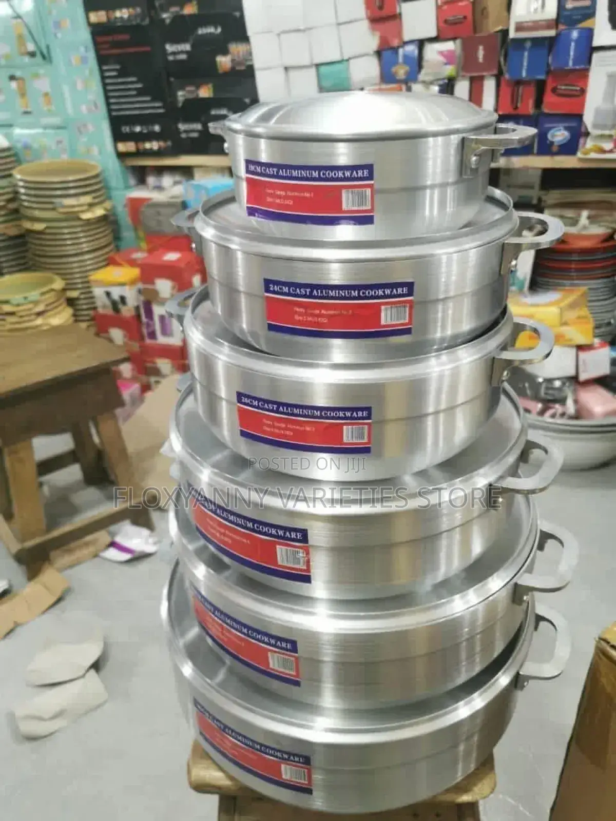 Tornado 6sets of Aluminium Pot
