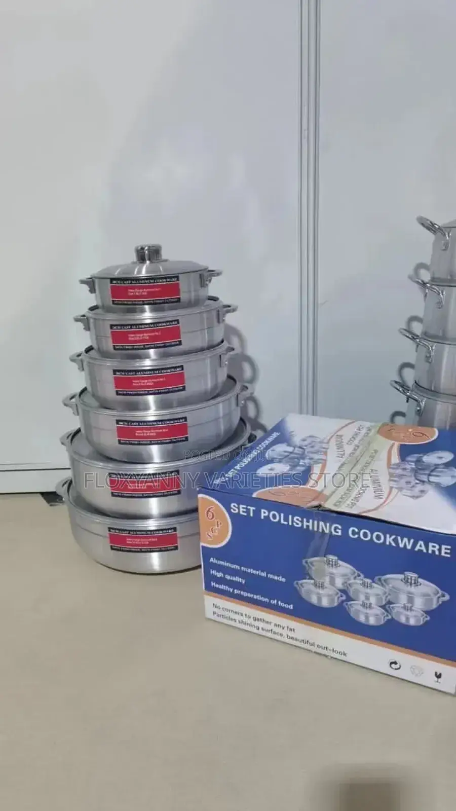 Tornado 6sets of Aluminium Pot