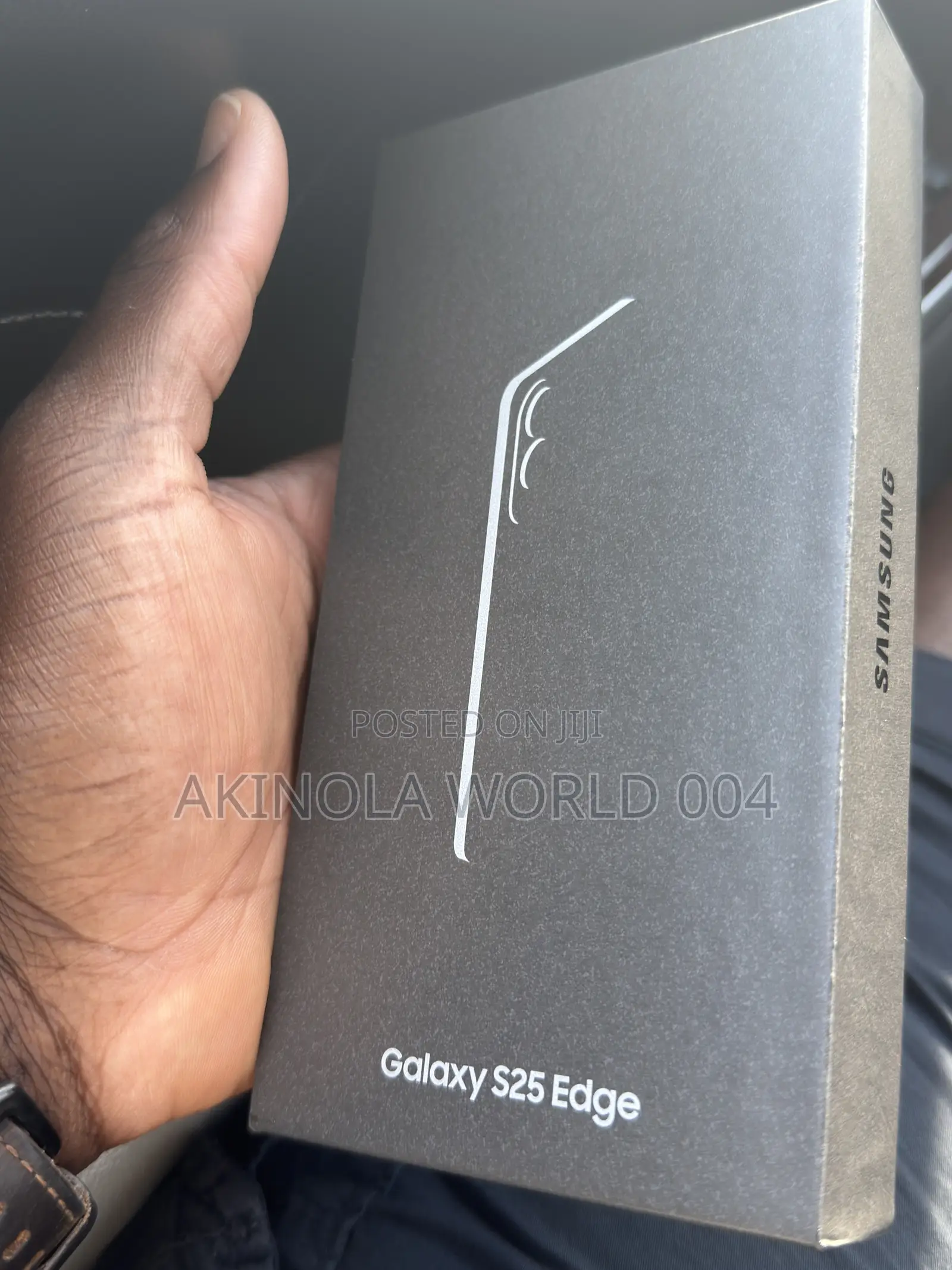 New Samsung Galaxy S25 Edge 512 GB Black