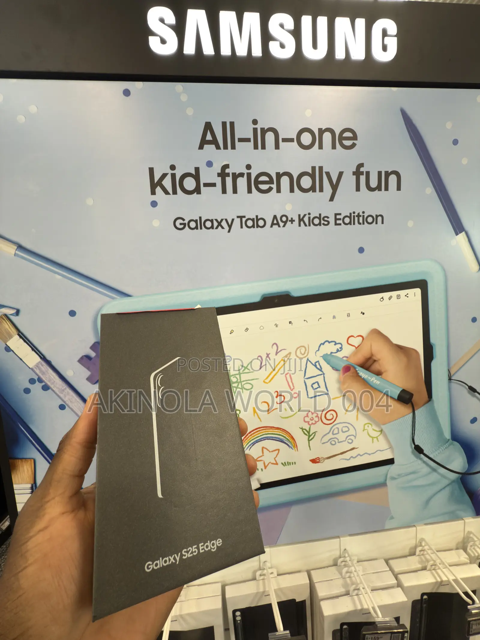 New Samsung Galaxy S25 Edge 512 GB Black