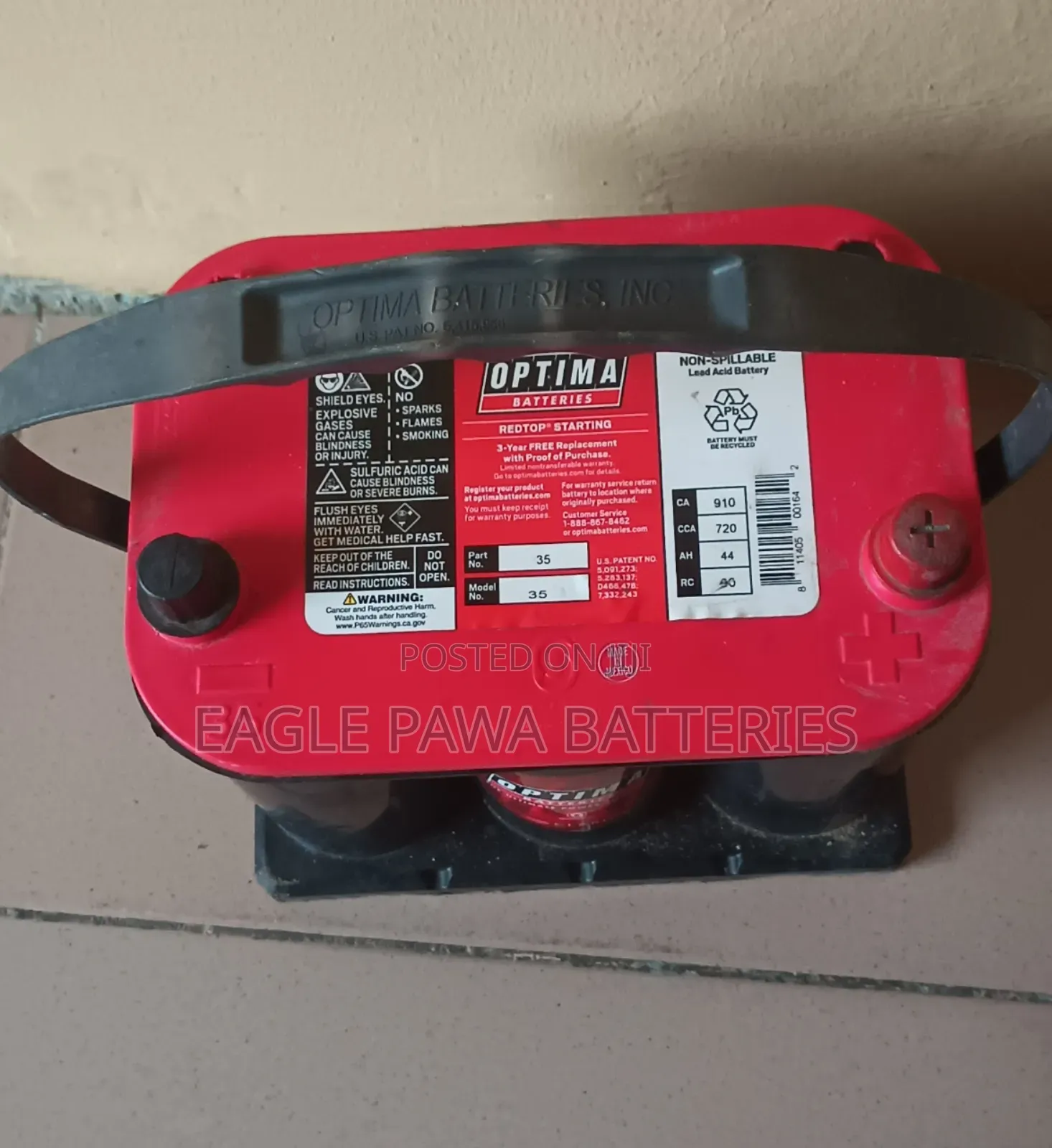 Optima Battery