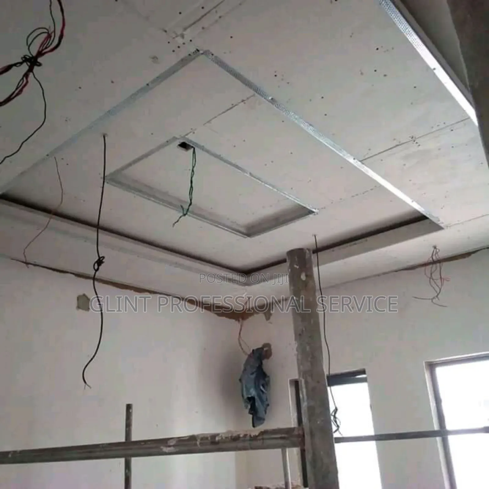 Gypsum Ceiling and Cement Board Installation