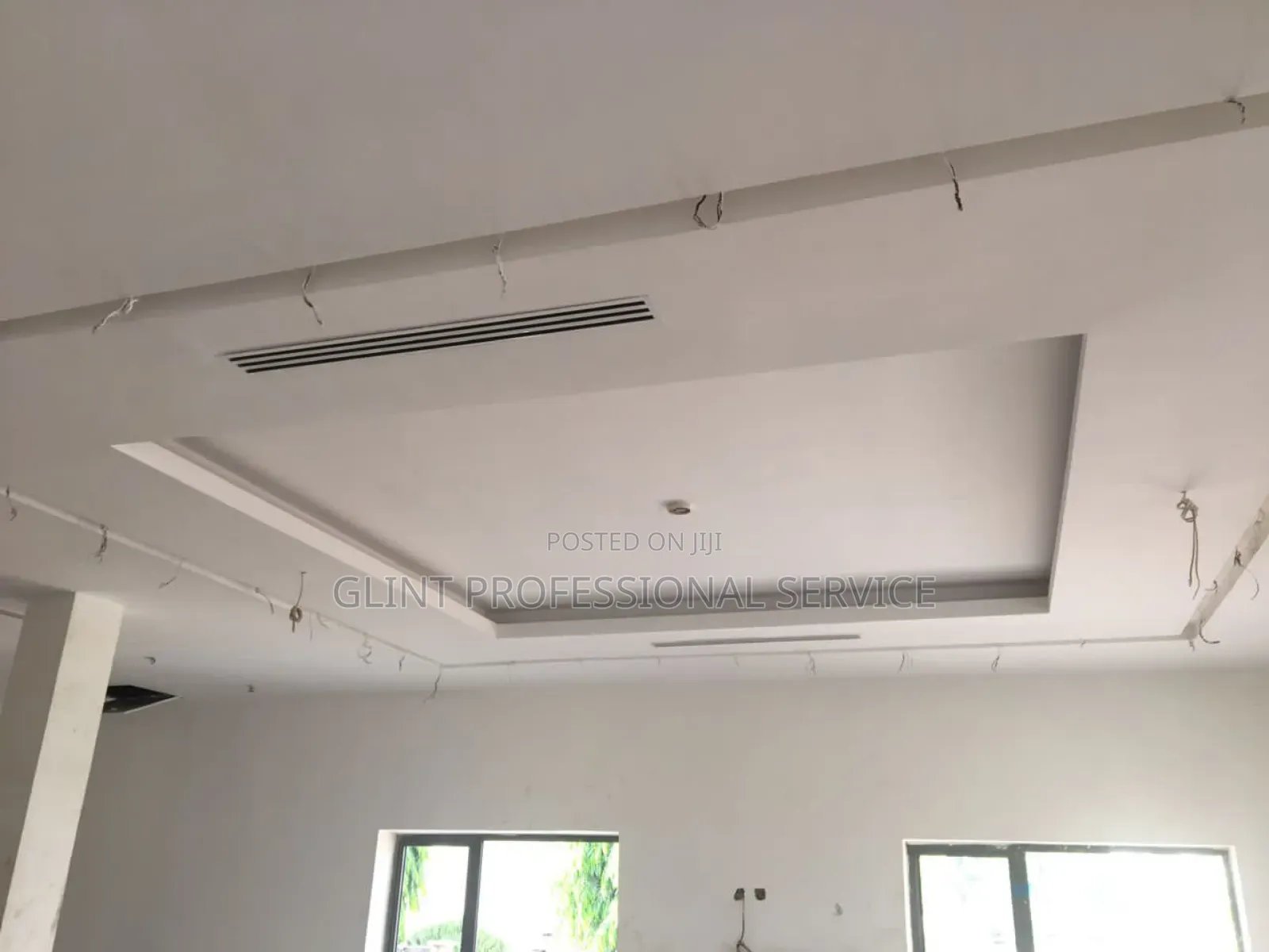 Gypsum Ceiling and Cement Board Installation