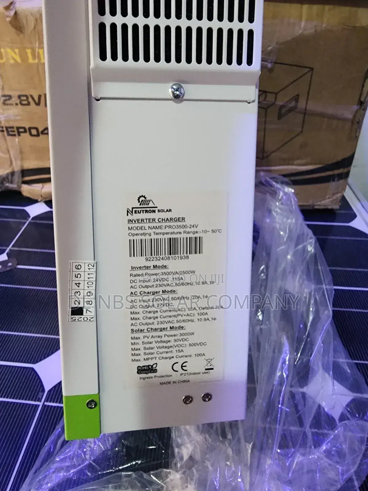 3.5kva 24v Neutron Solar Hybrid Inverter