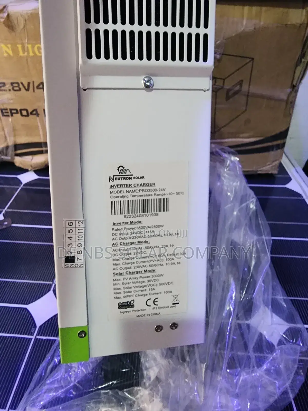 Neutron Solar 3.5kva 24v Hybrid Inverter