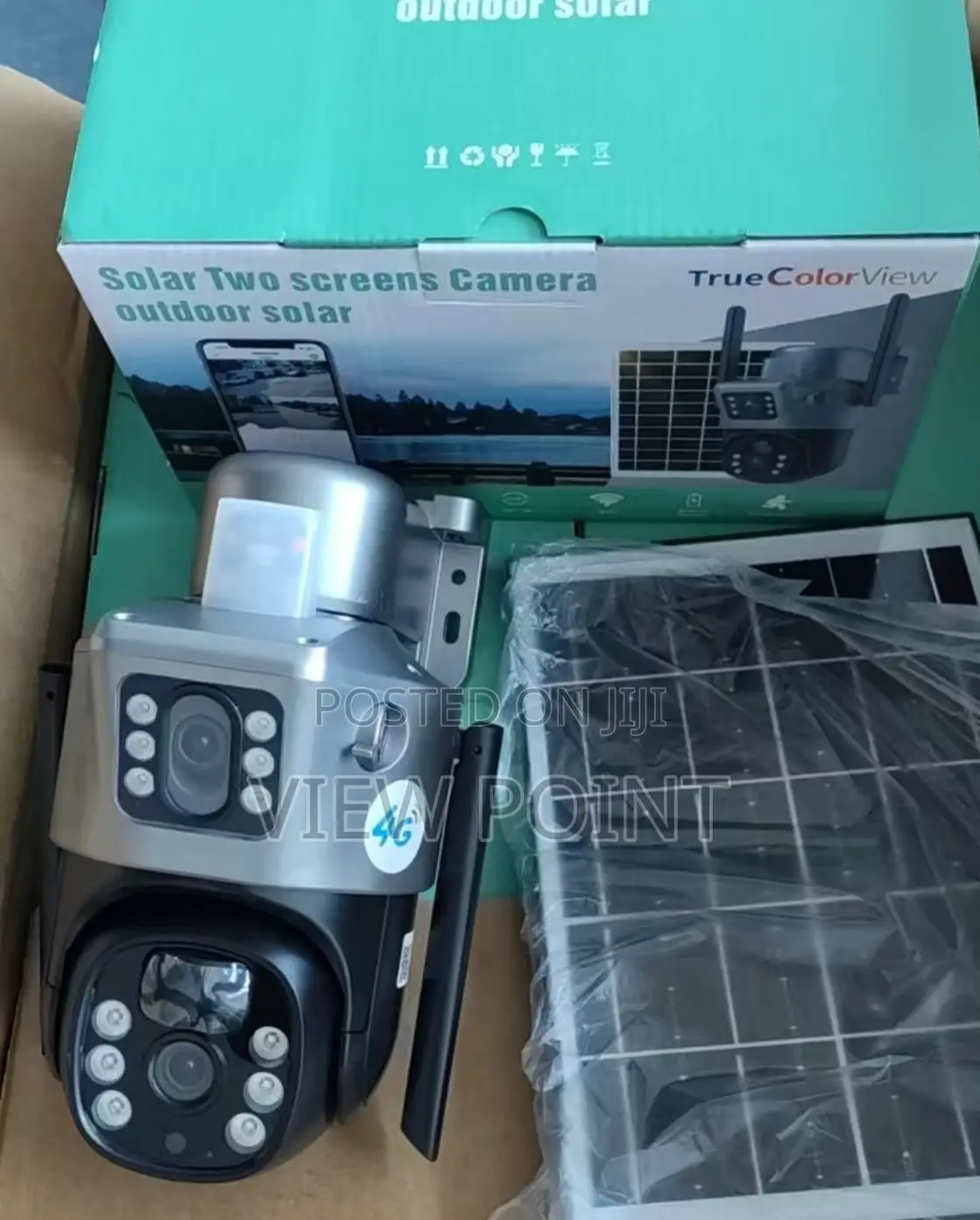 Hd Dual Lens Solar Ptz Camera 8mp