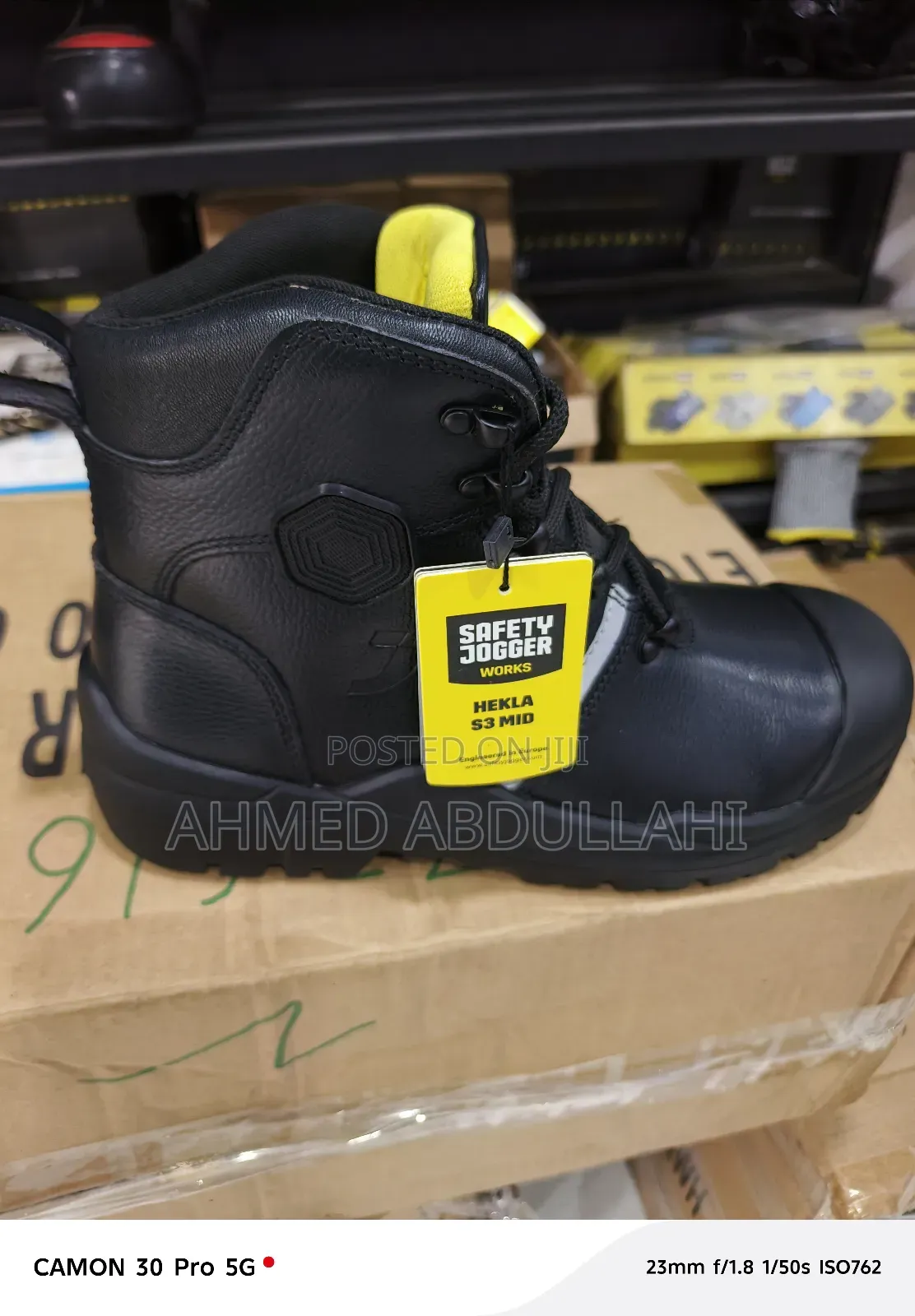 Hekla S3 Mid Safety Jogger Boot