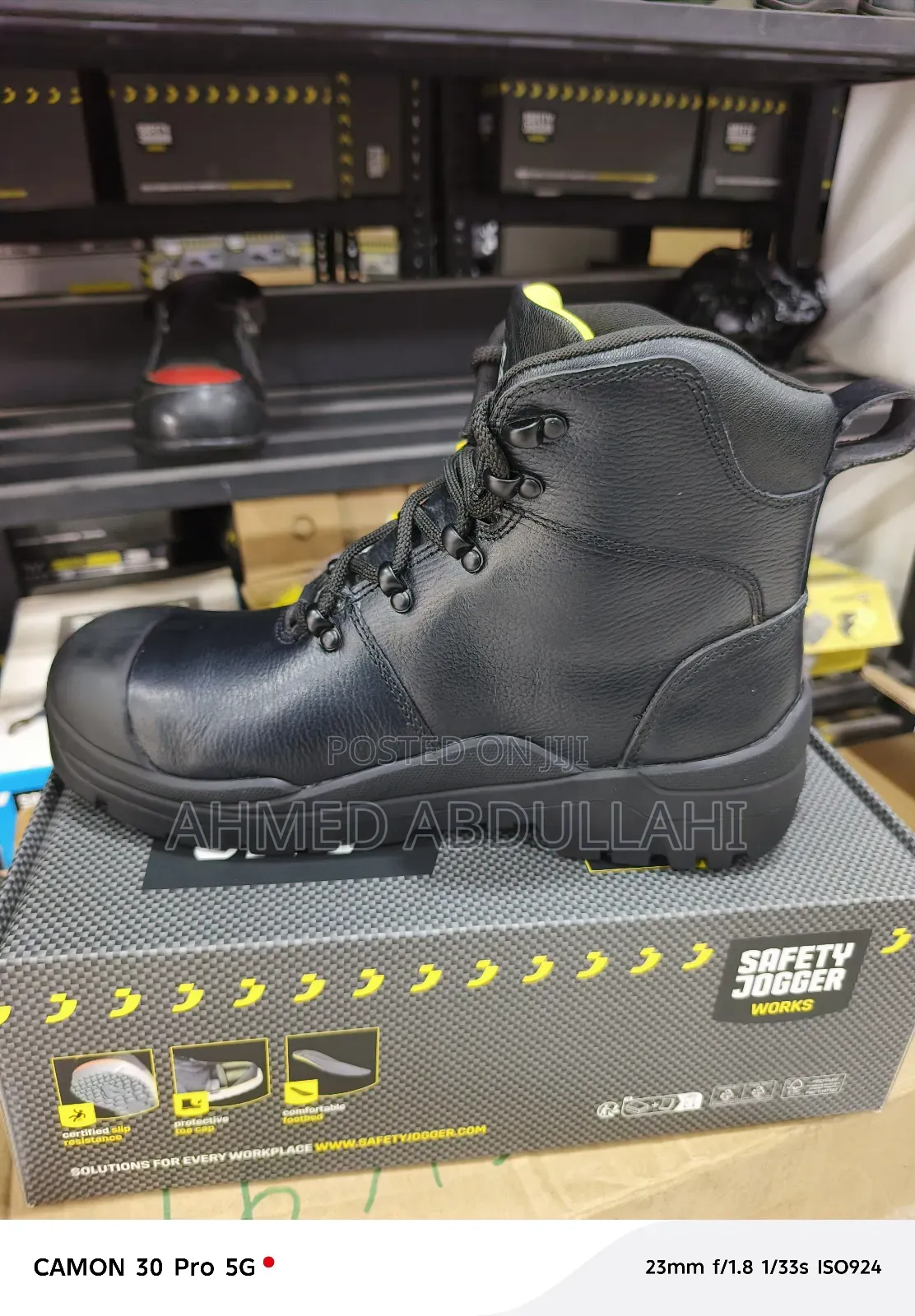 Hekla S3 Mid Safety Jogger Boot