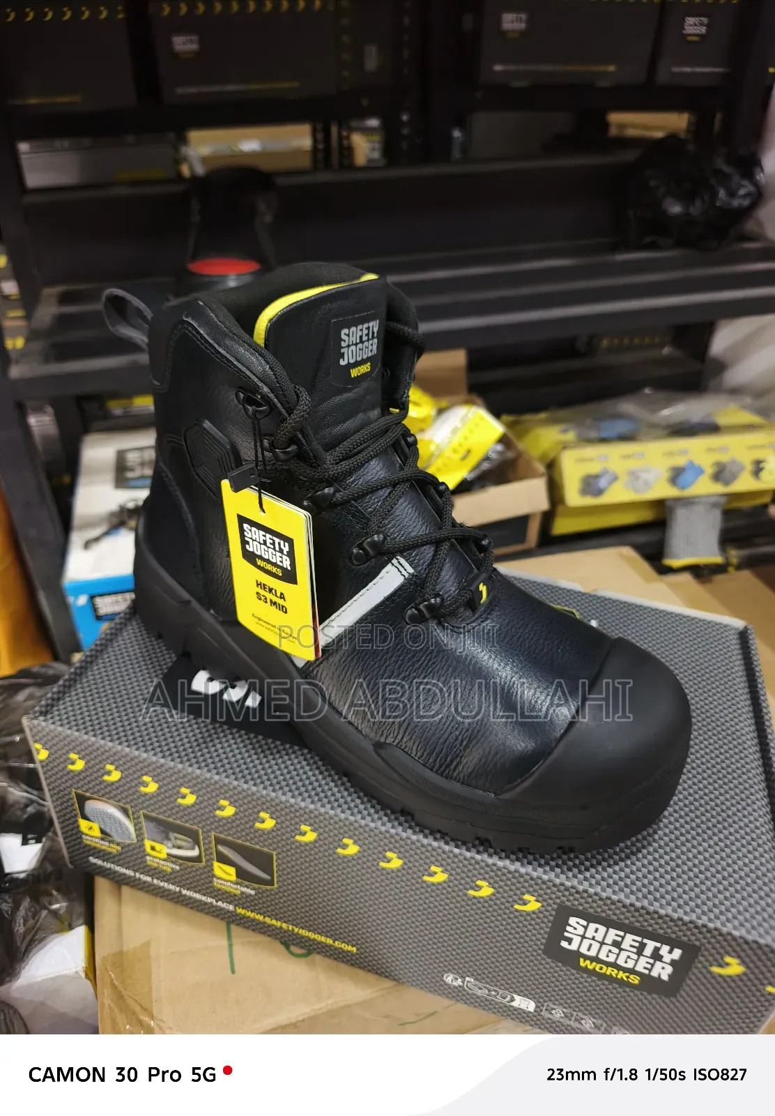 Hekla S3 Mid Safety Jogger Boot