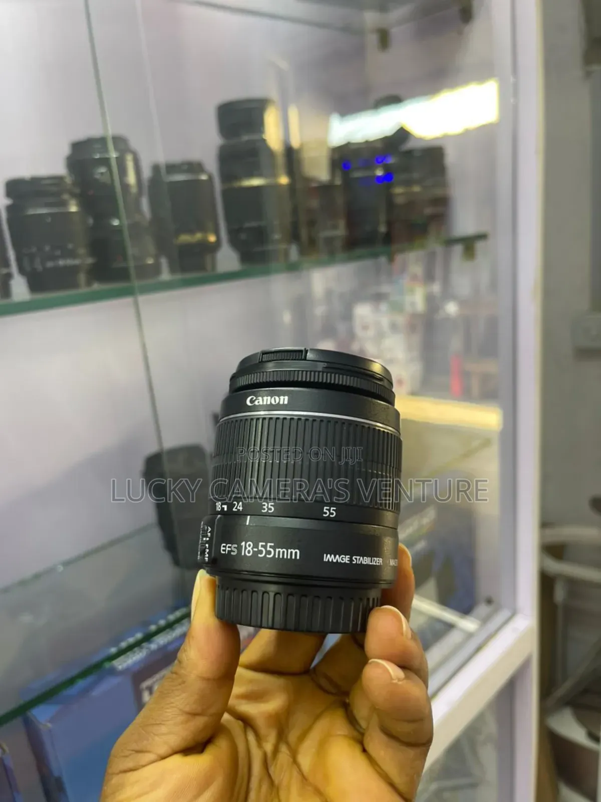Canon 600d, With 18 - 55mm Lens