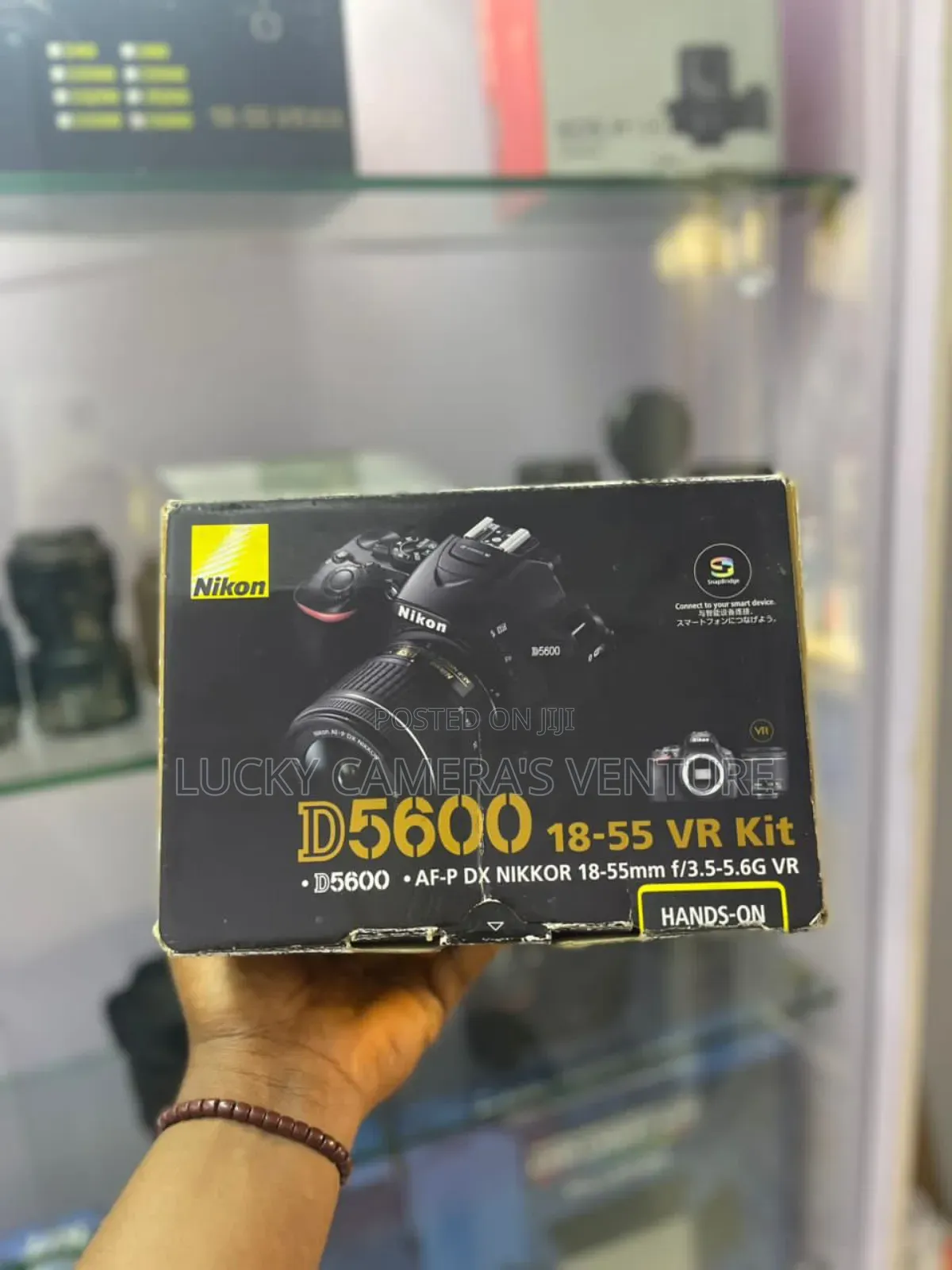 Nikon D5600, With 18 - 55mm Lens.