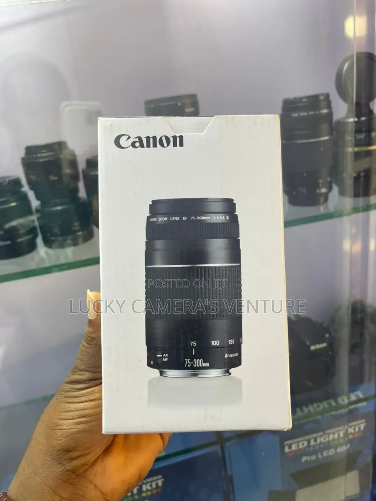 Lens ,Canon 75 - 300mm Lens