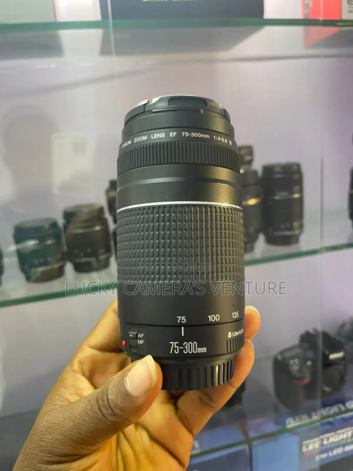 Lens ,Canon 75 - 300mm Lens