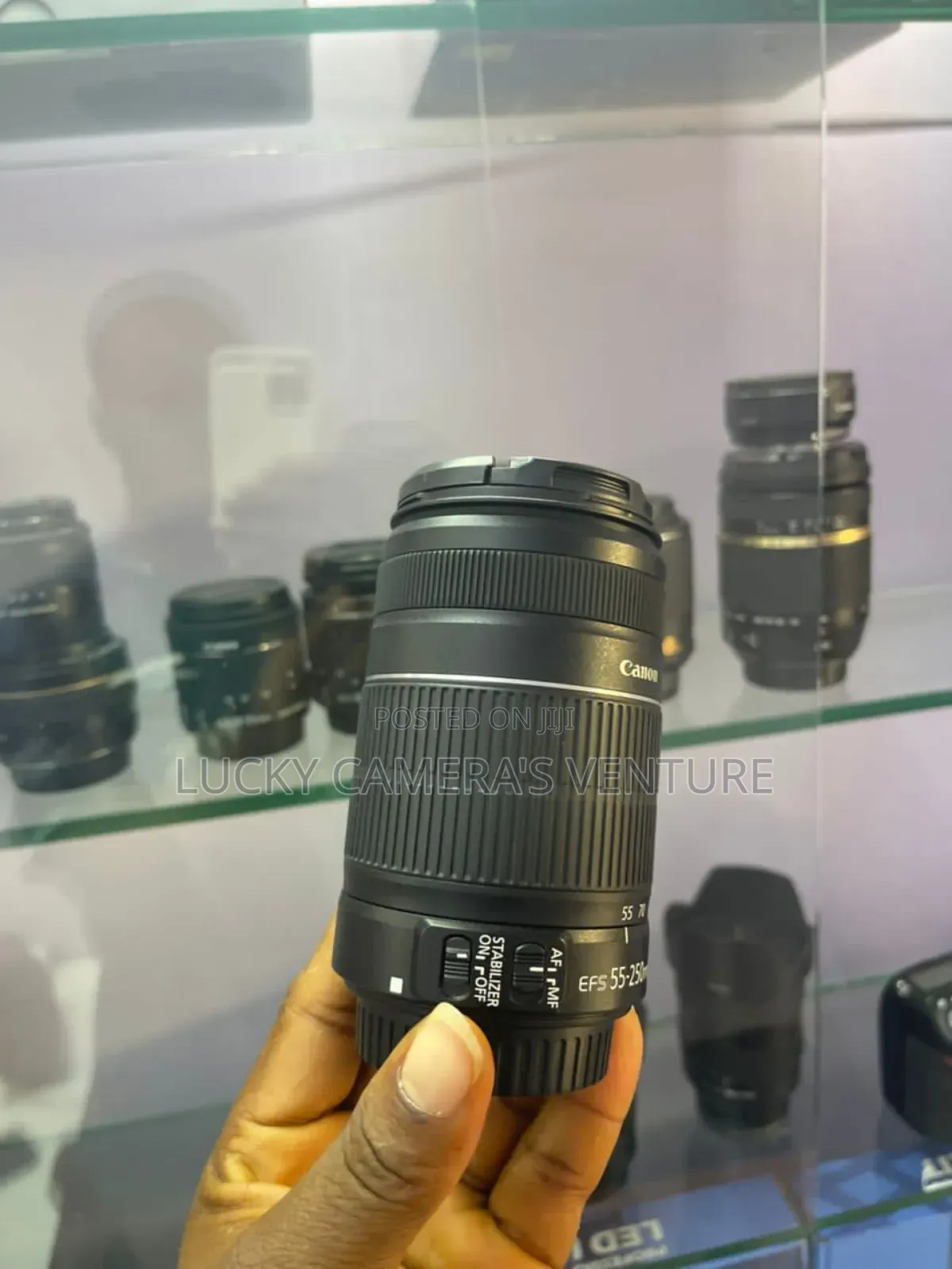 Lens, Canon 55 to 200mm Lens