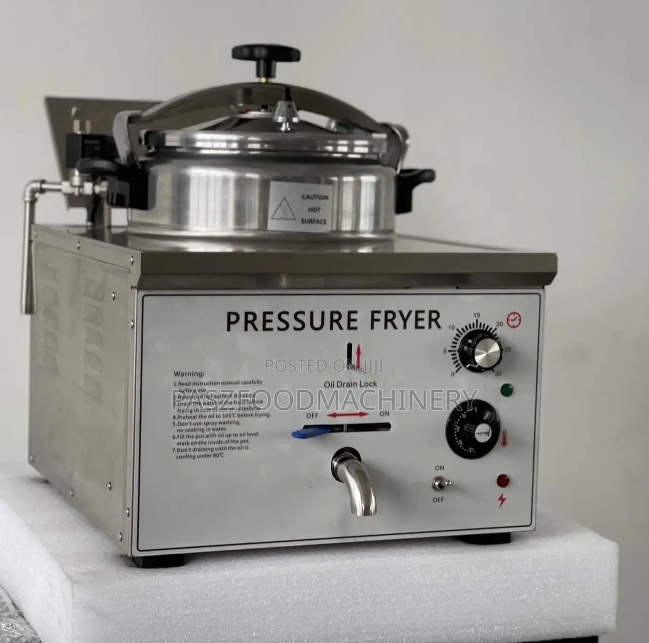 Commercial Tabletop Pressure Fryer