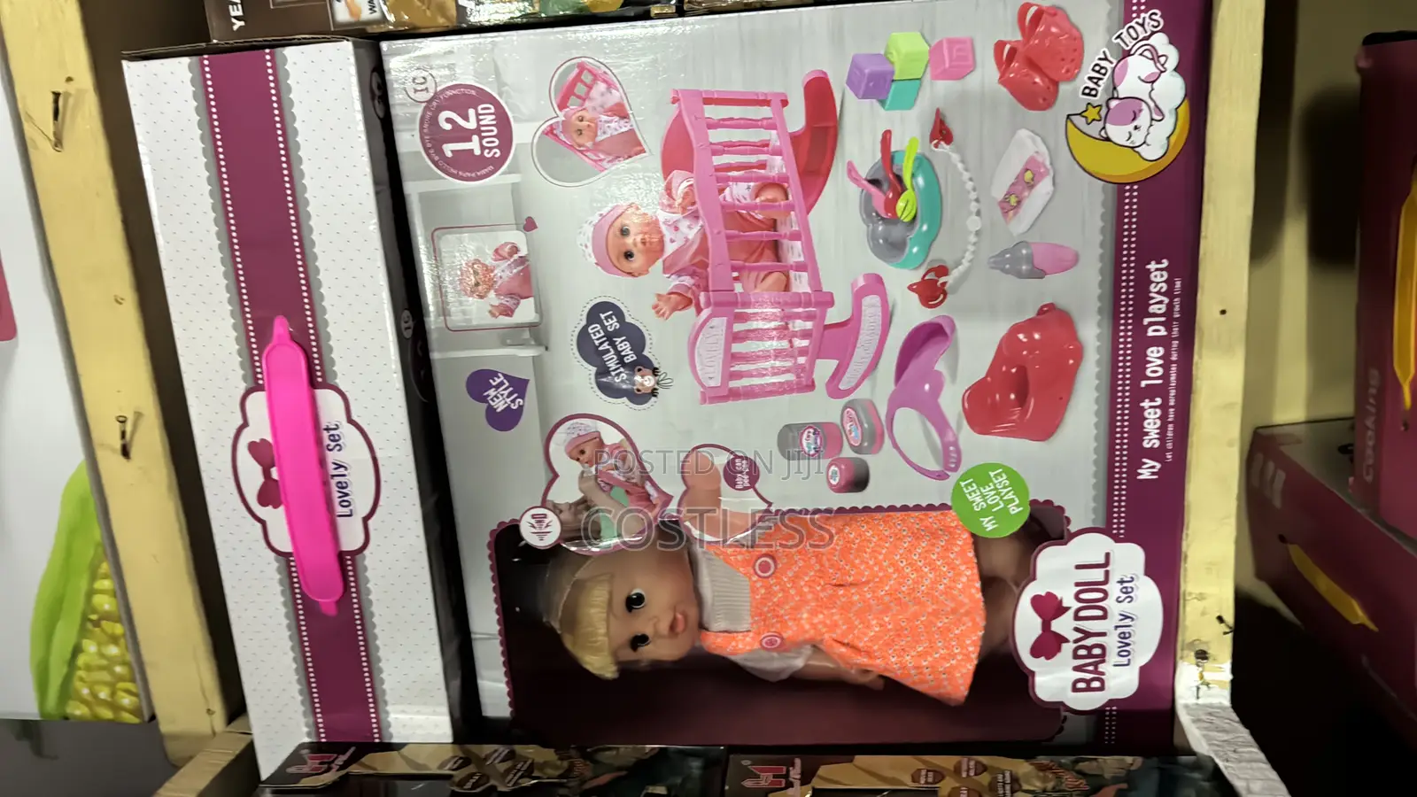 Baby Care Doll Toys Set