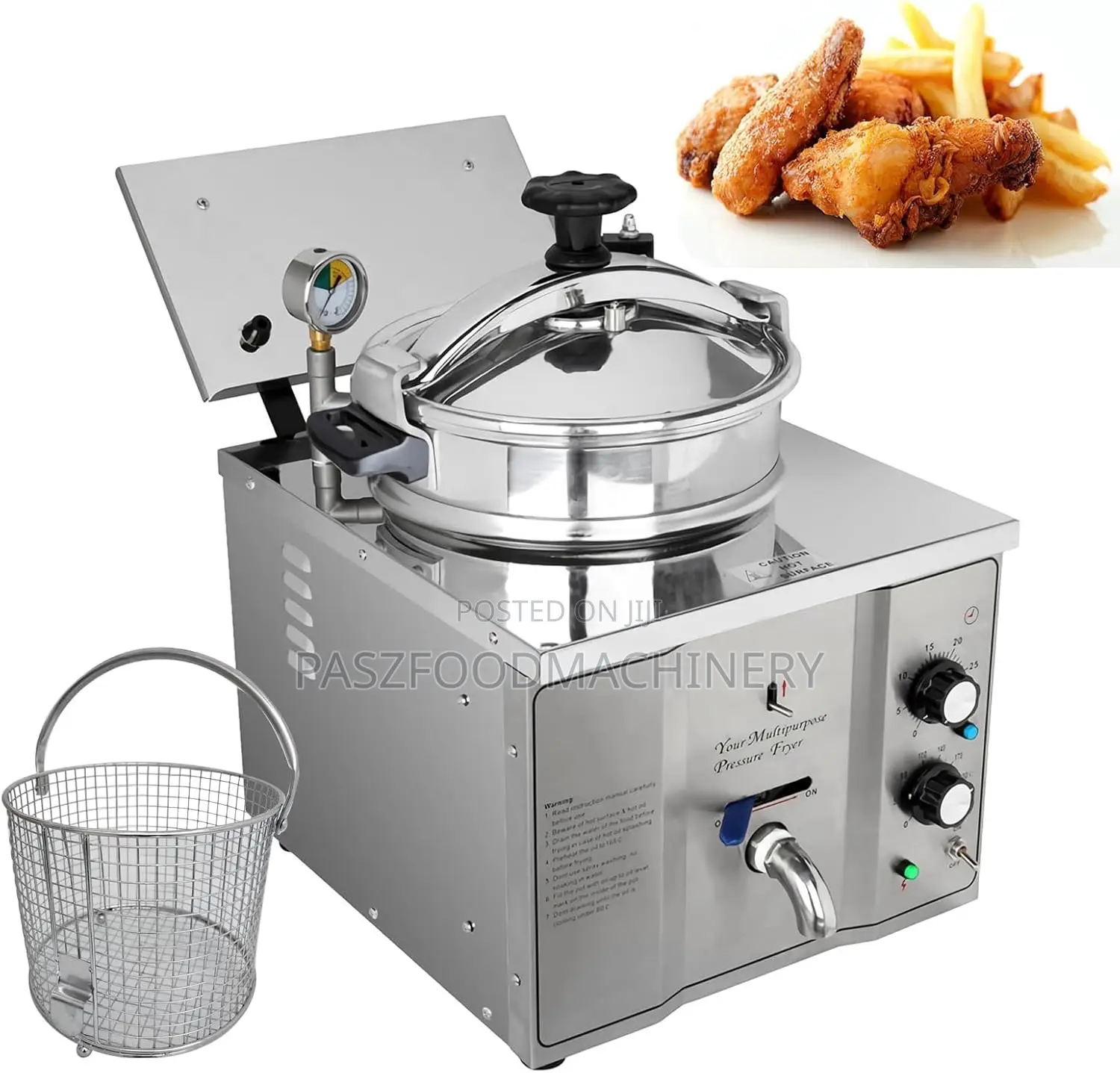 Commercial Tabletop Pressure Fryer
