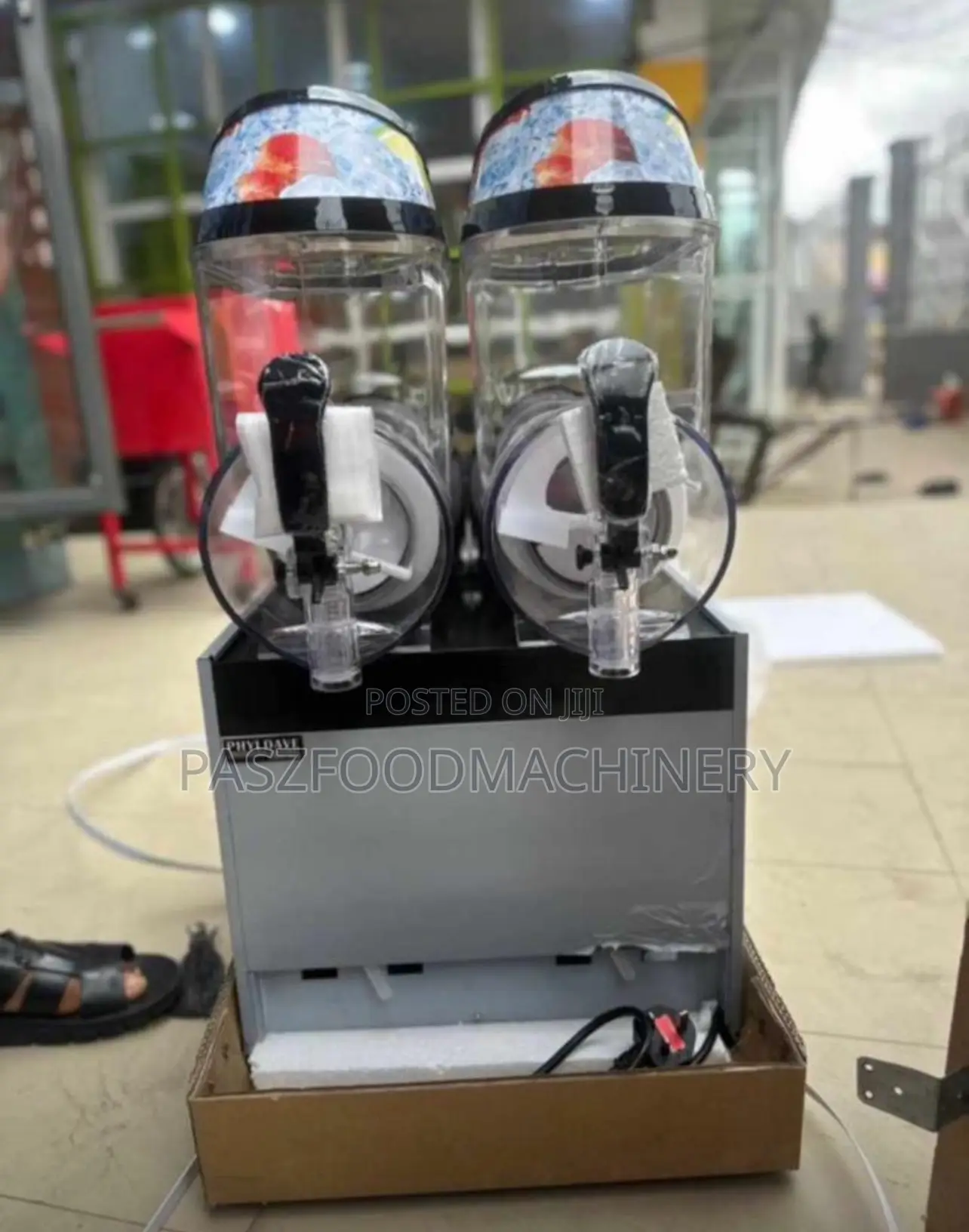 Commercial Slushy Machine Double Chamber