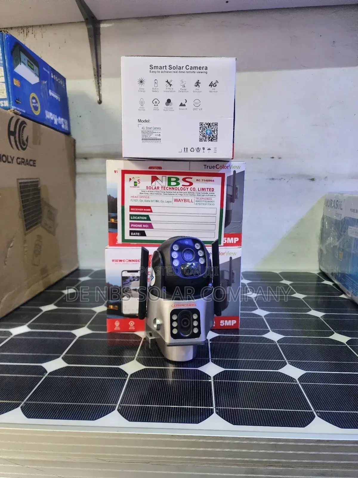Intelligent V380pro 4g Hd Ultra Solar CCTV Alert Camera